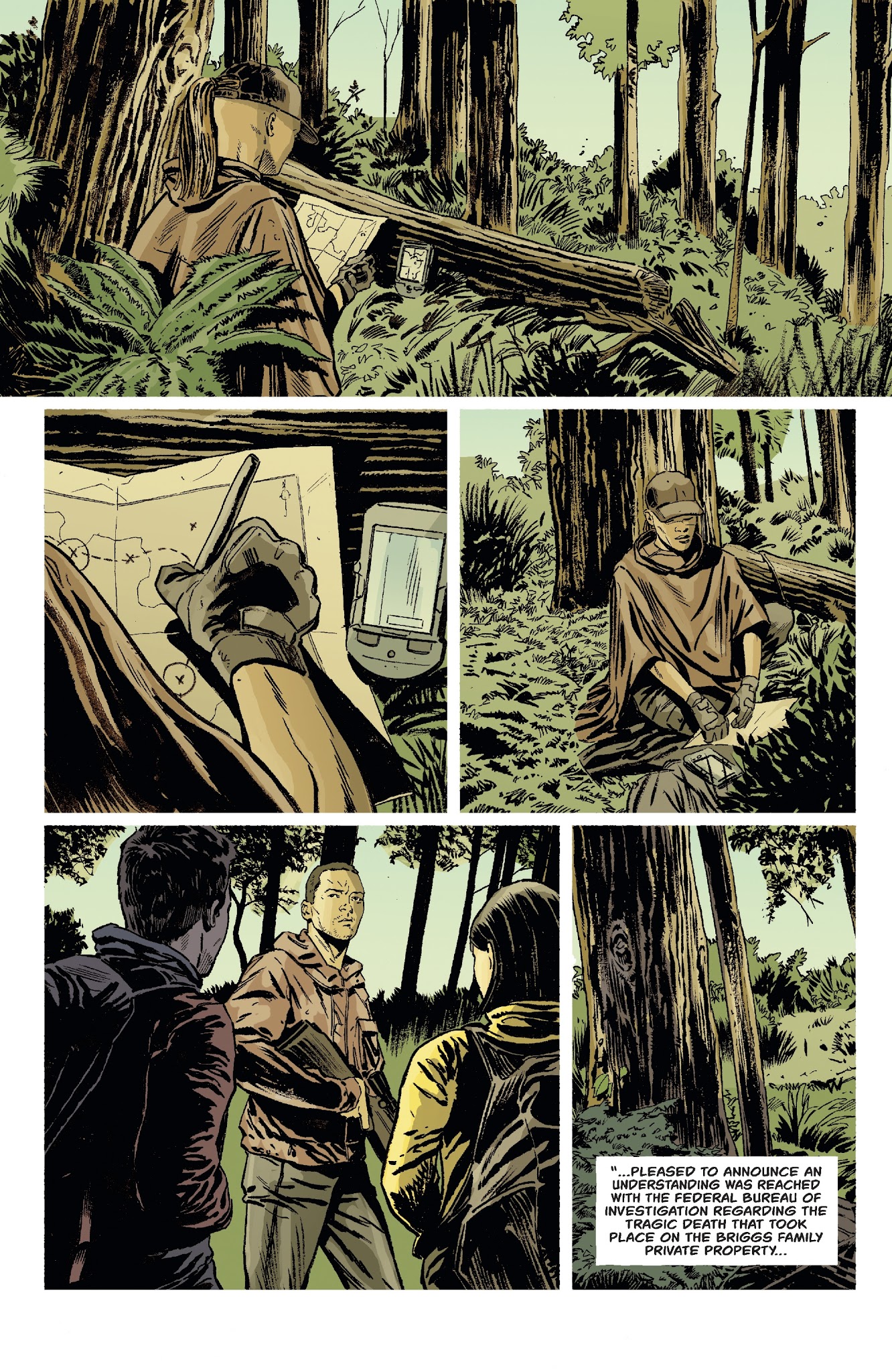 Read online Briggs Land: Lone Wolves comic -  Issue #3 - 23