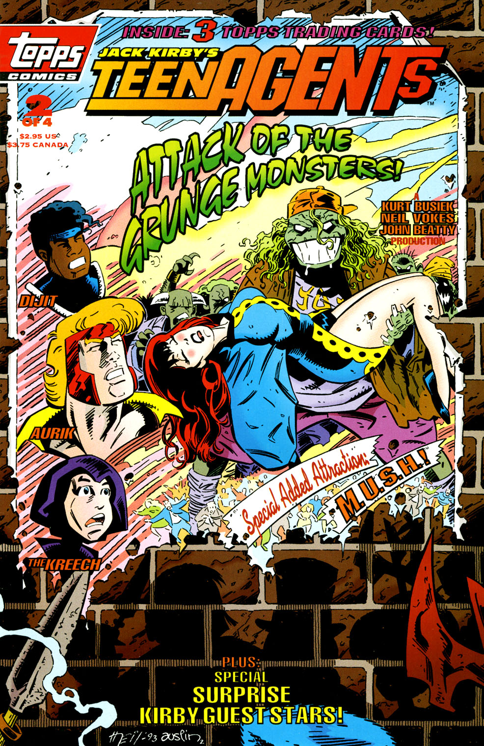 Read online Jack Kirby's TeenAgents comic -  Issue #2 - 1