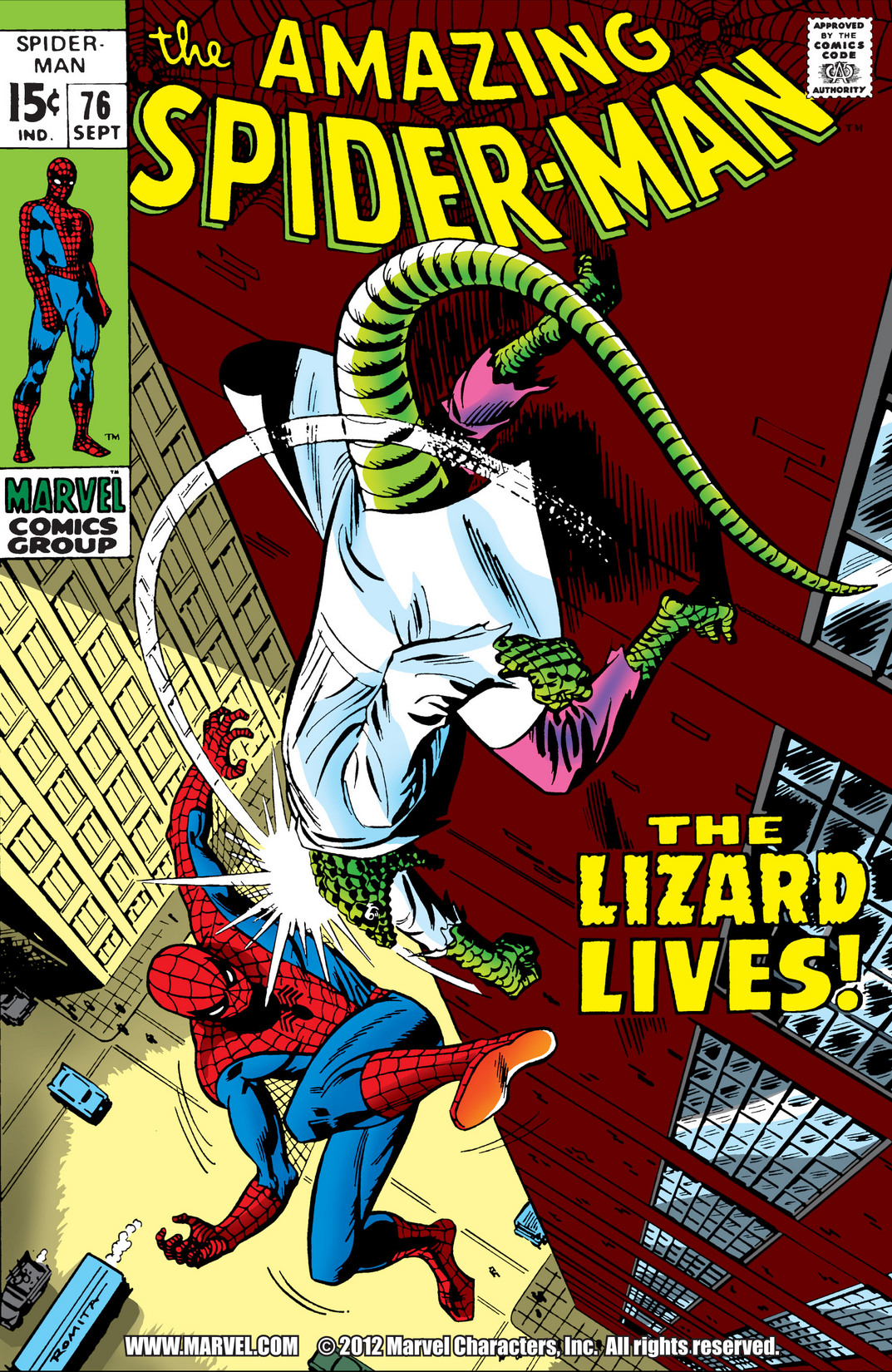 Read online The Amazing Spider-Man (1963) comic -  Issue #76 - 1