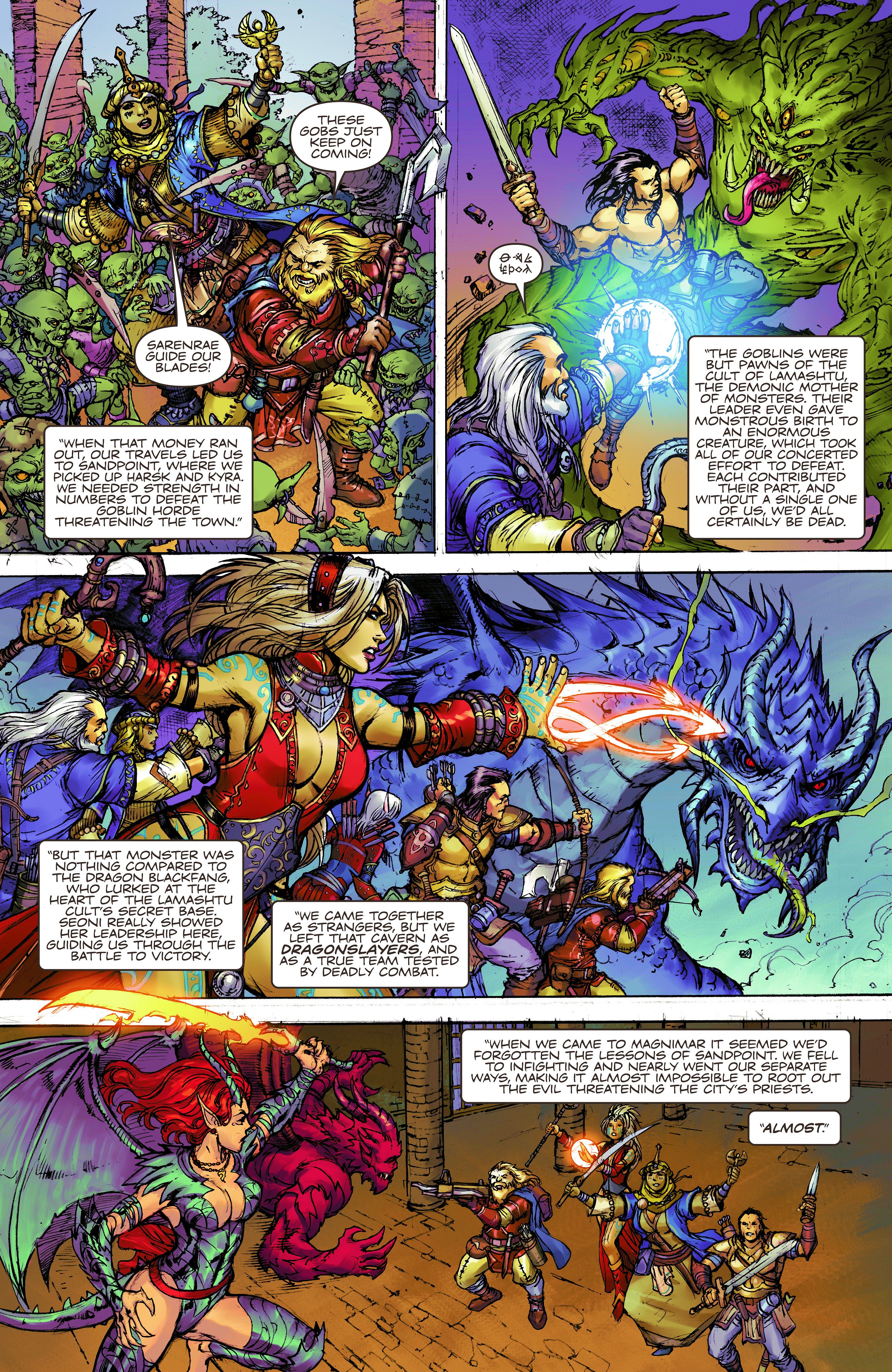 Read online Pathfinder: Origins comic -  Issue #6 - 18