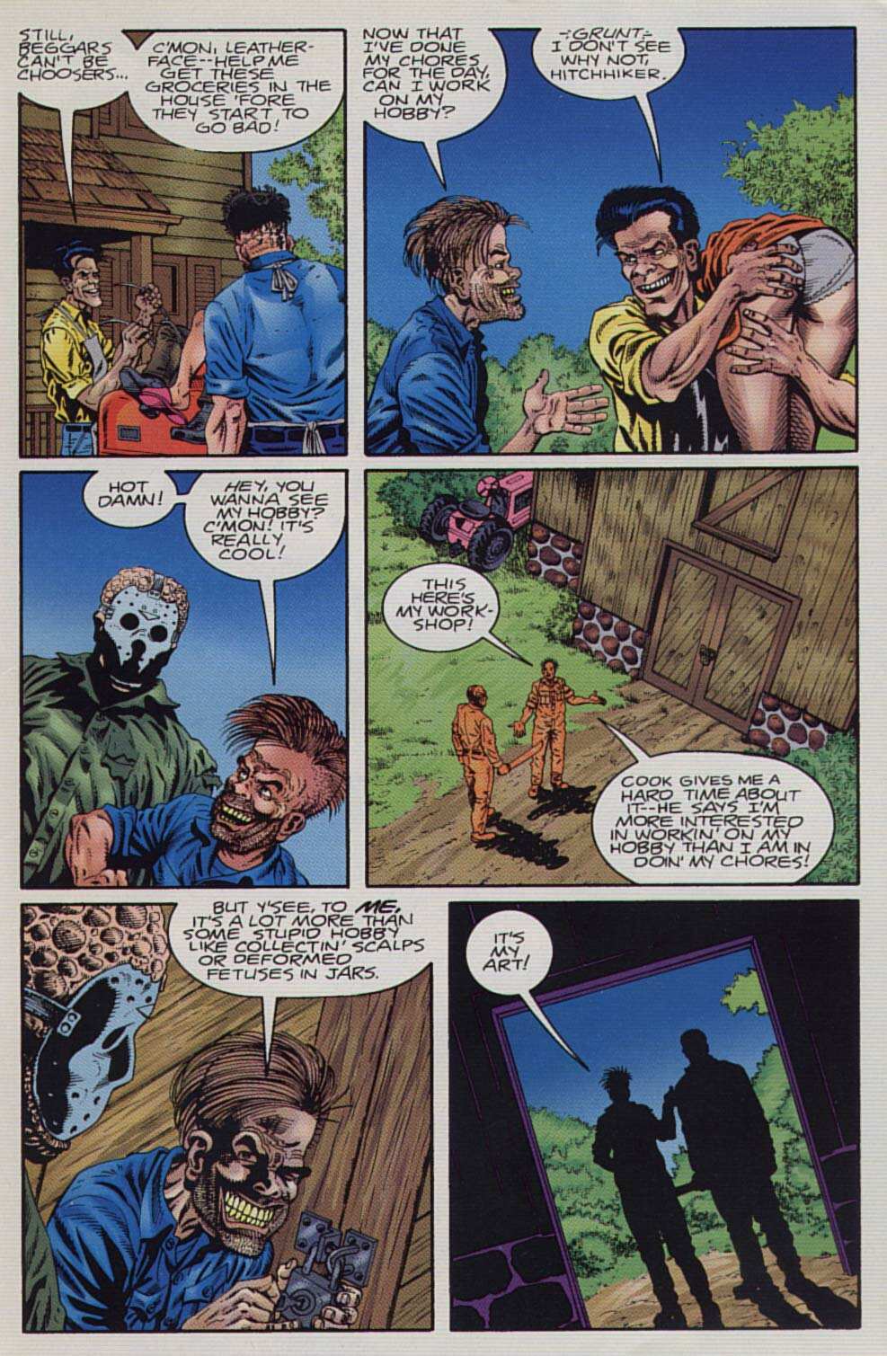 Read online Jason vs Leatherface comic -  Issue #2 - 19