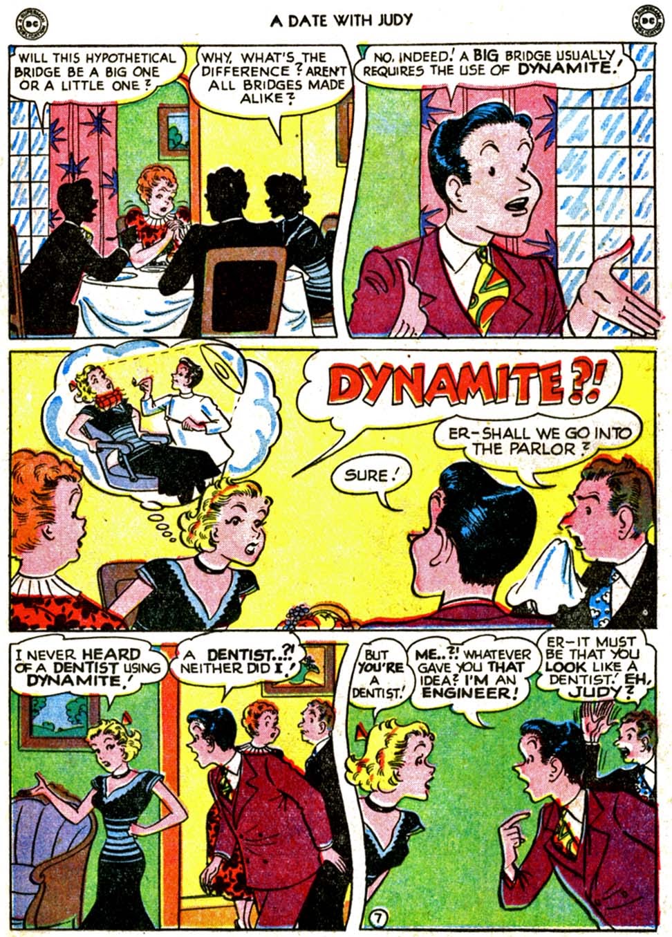 Read online A Date with Judy comic -  Issue #12 - 31