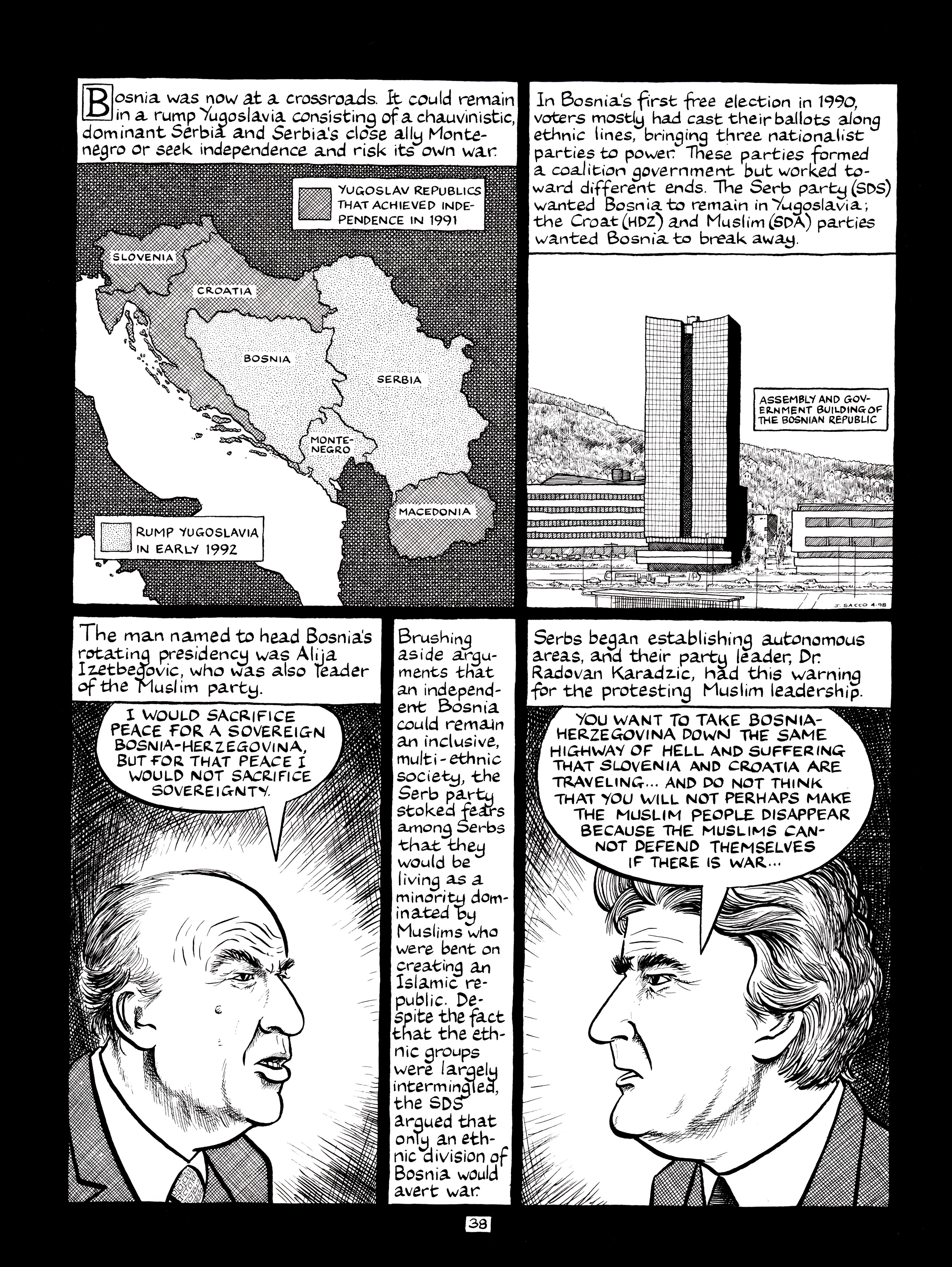 Read online Safe Area Goražde comic -  Issue # TPB (Part 1) - 76