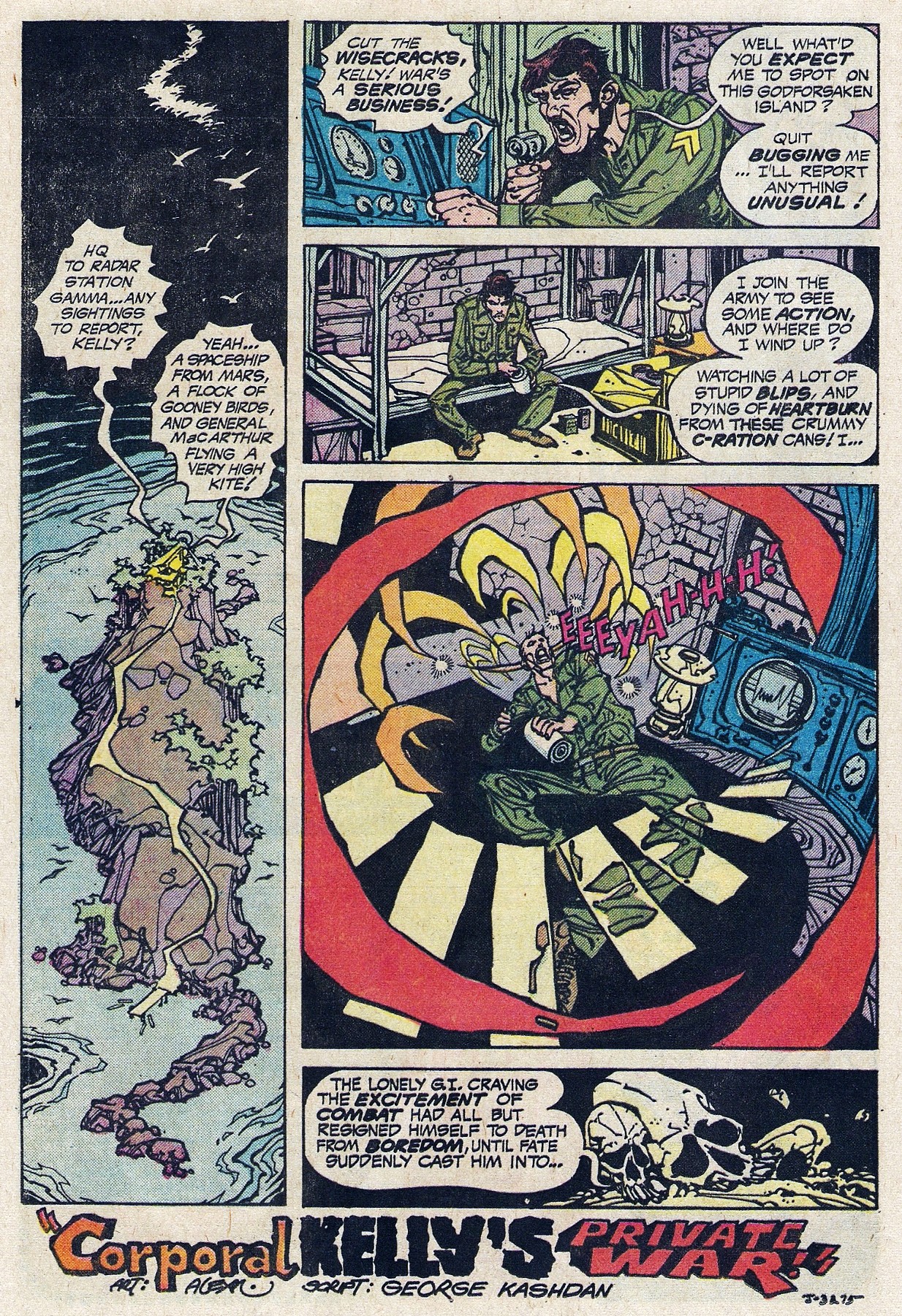 Read online Weird War Tales (1971) comic -  Issue #23 - 24