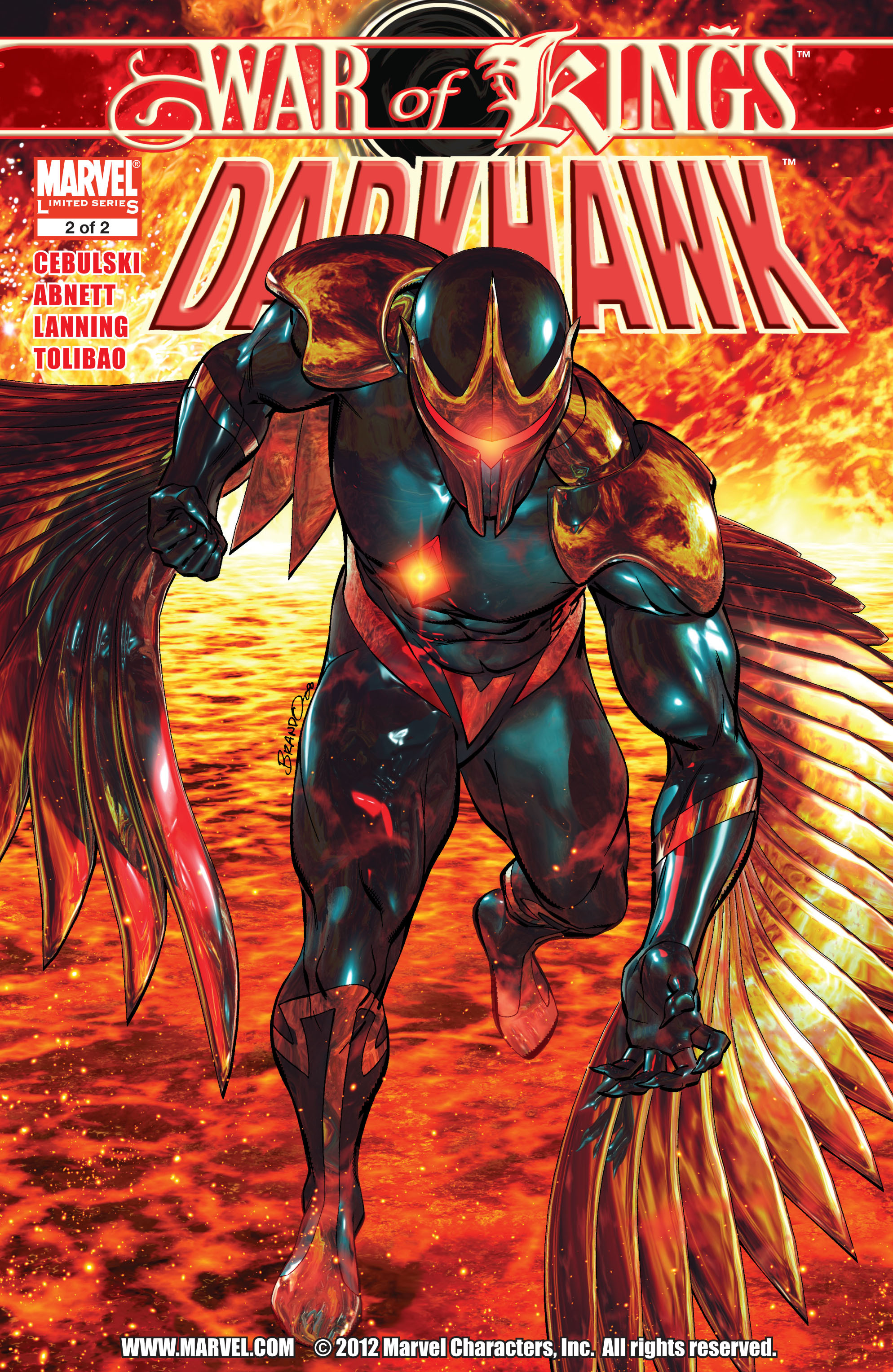 Read online War of Kings: Darkhaw comic -  Issue #2 - 1