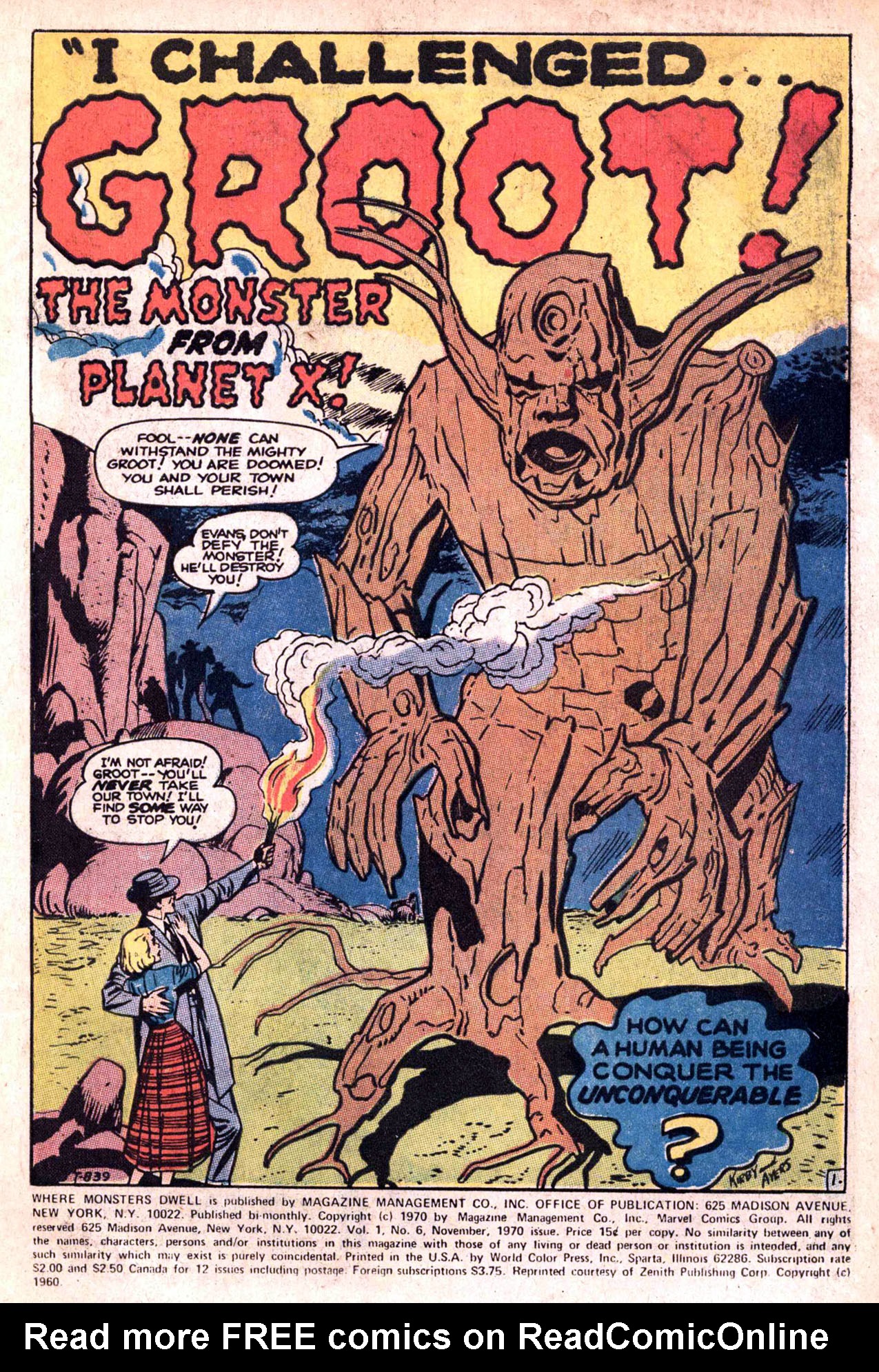 Read online Where Monsters Dwell (1970) comic -  Issue #6 - 3