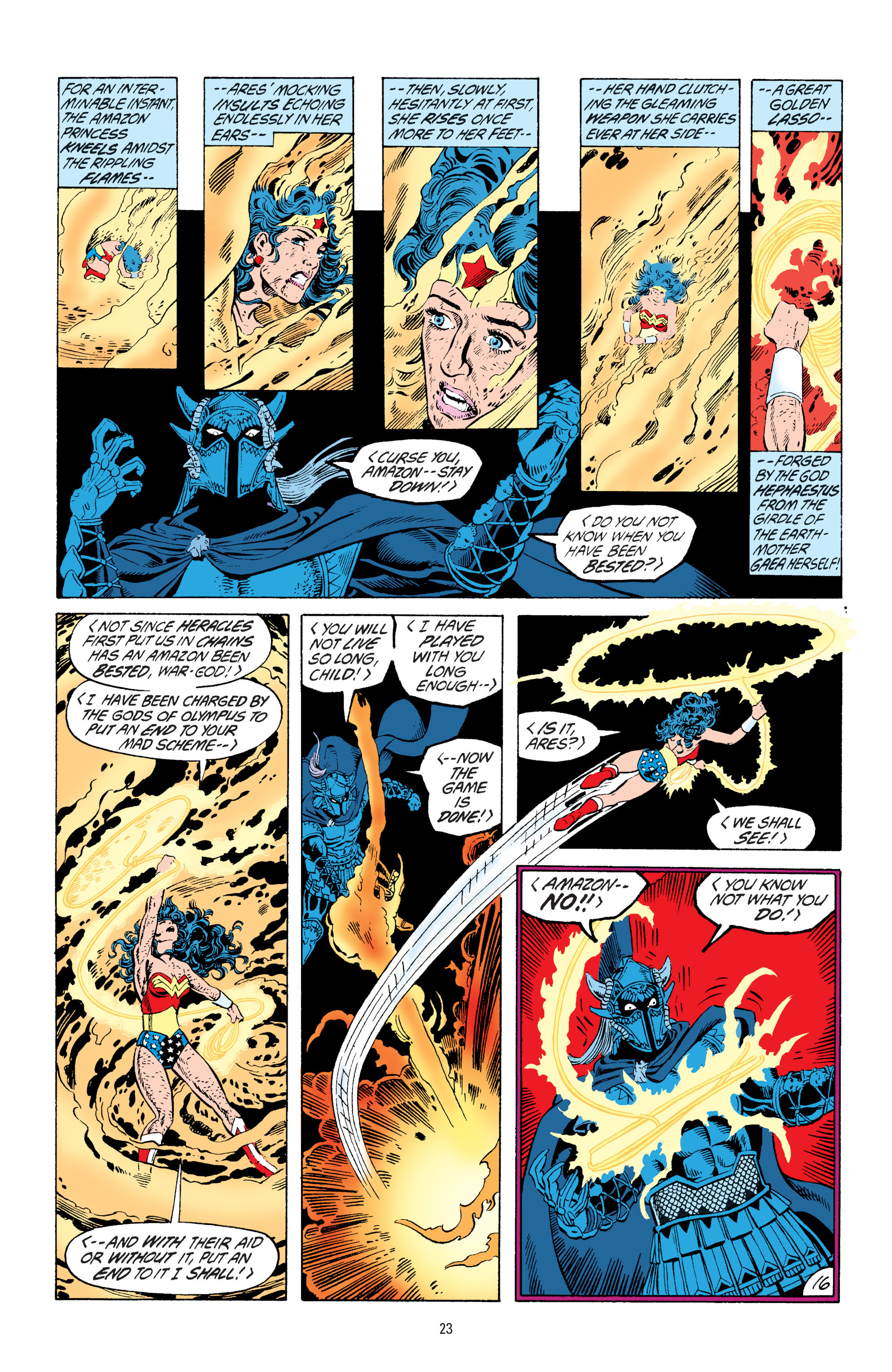 Read online Wonder Woman: Her Greatest Battles comic -  Issue # TPB - 23