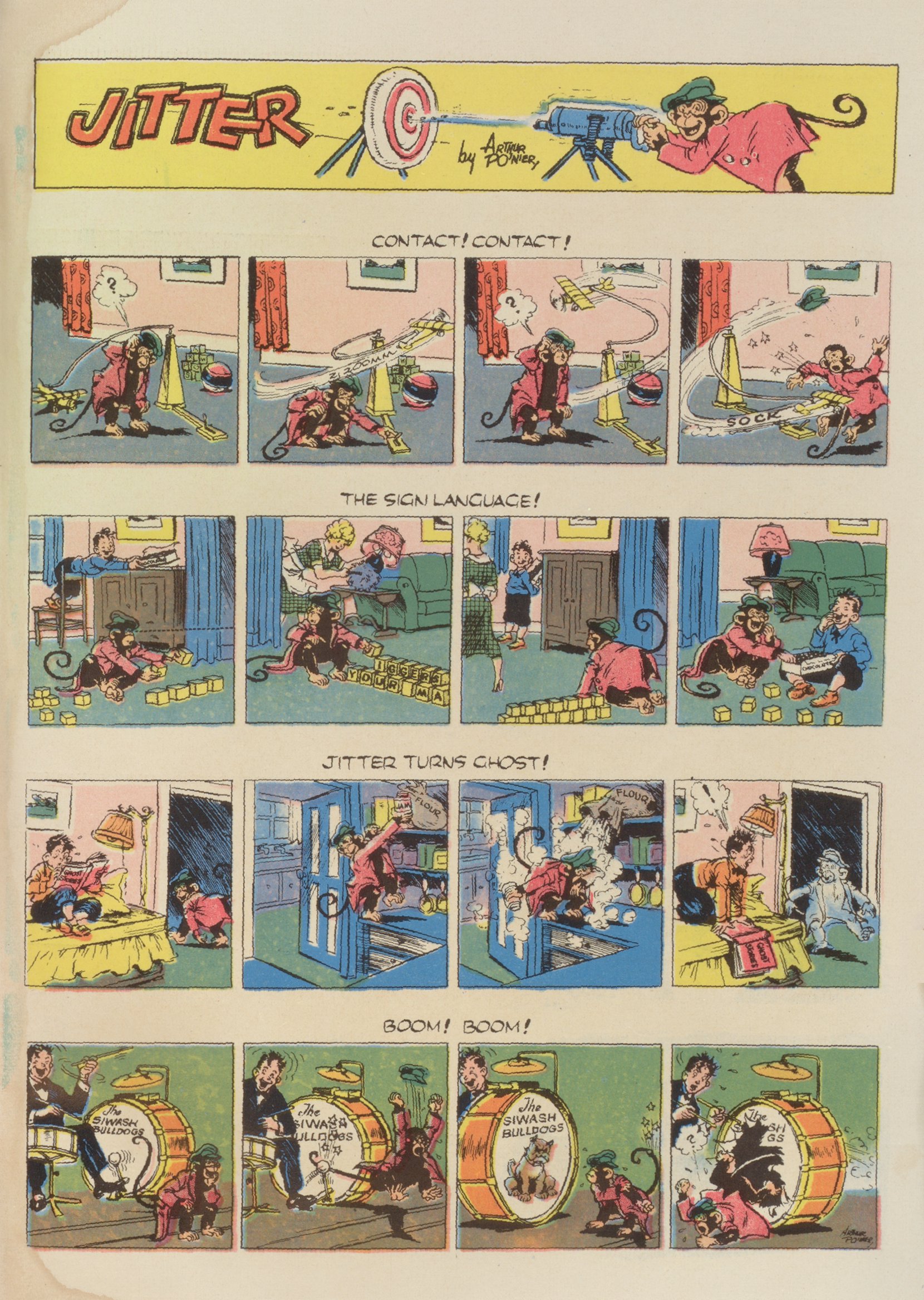 Read online Famous Funnies comic -  Issue #62 - 68