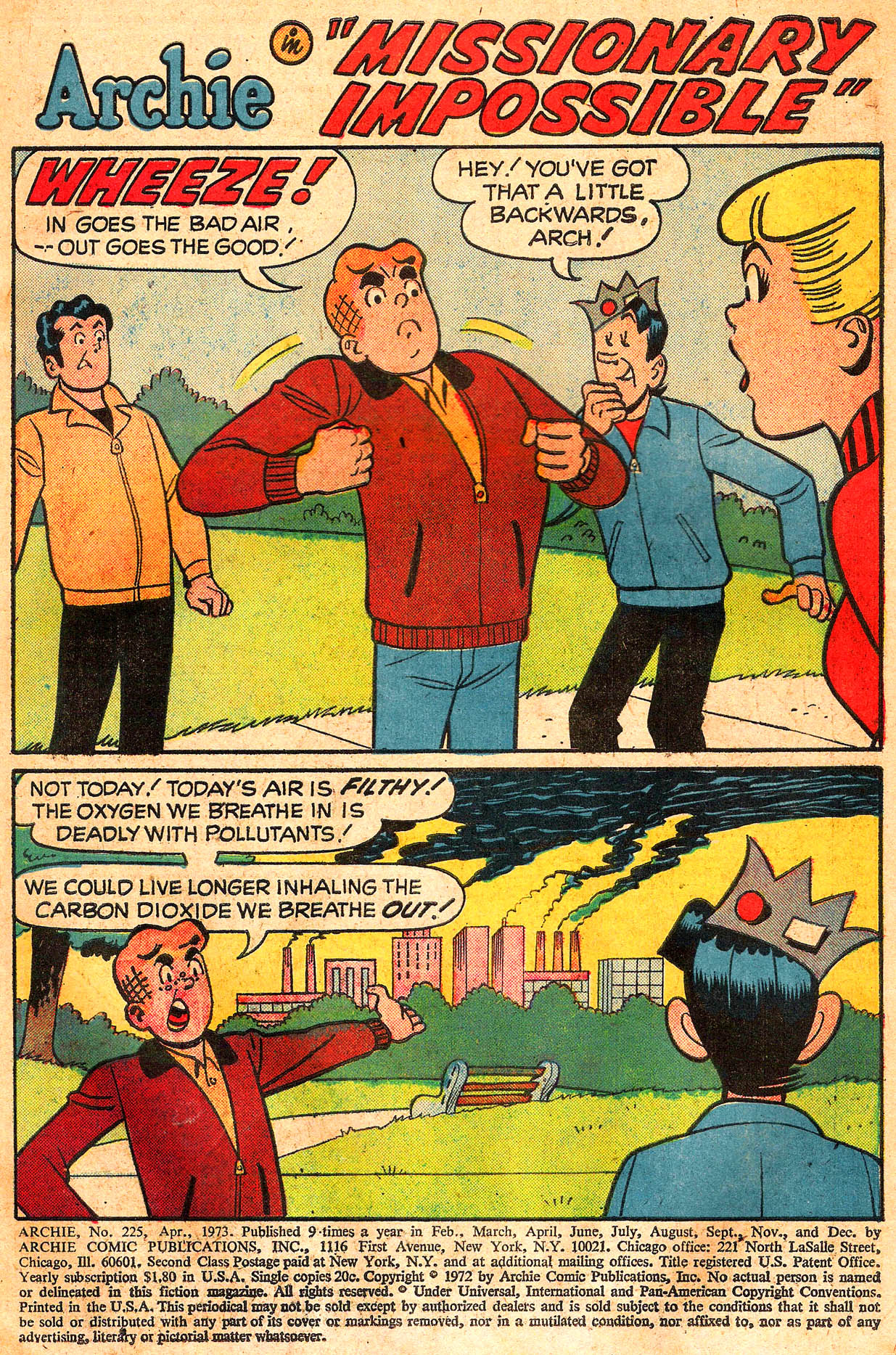 Read online Archie (1960) comic -  Issue #225 - 3