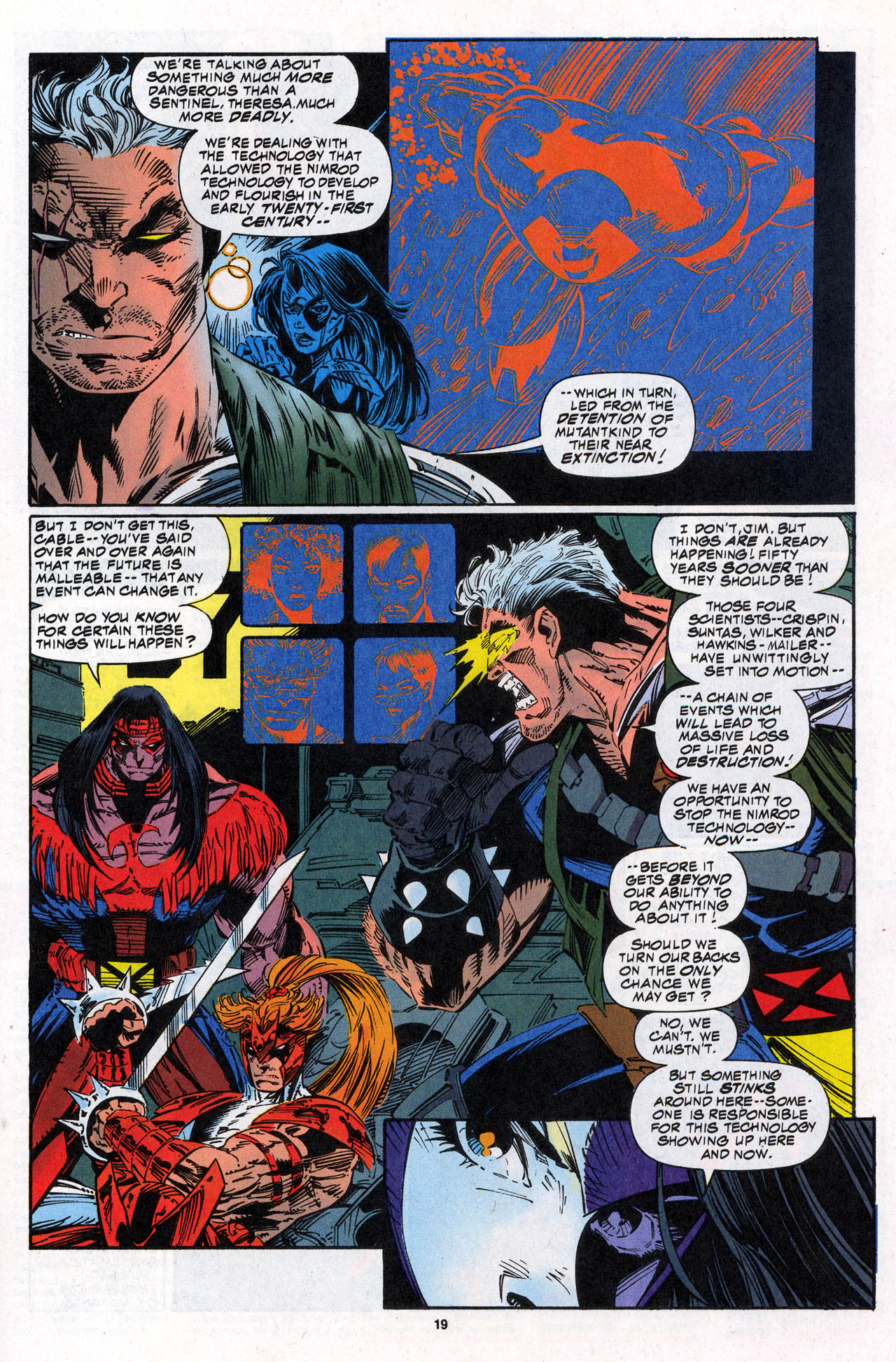 Read online X-Force (1991) comic -  Issue #35 - 20