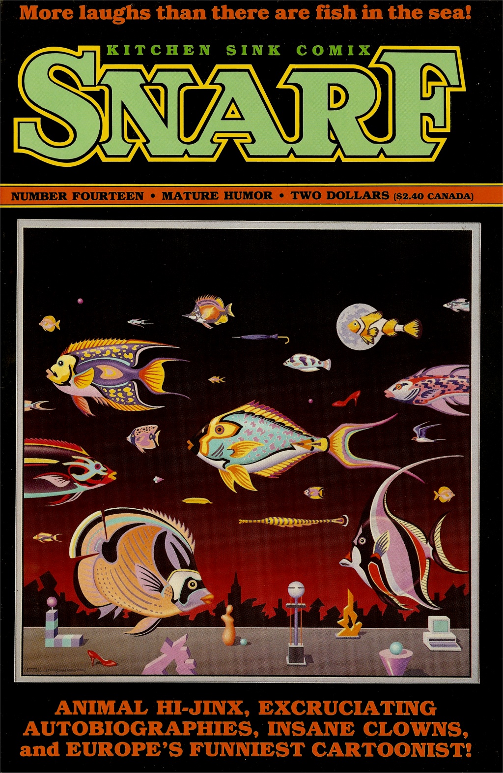 Read online Snarf comic -  Issue #14 - 1