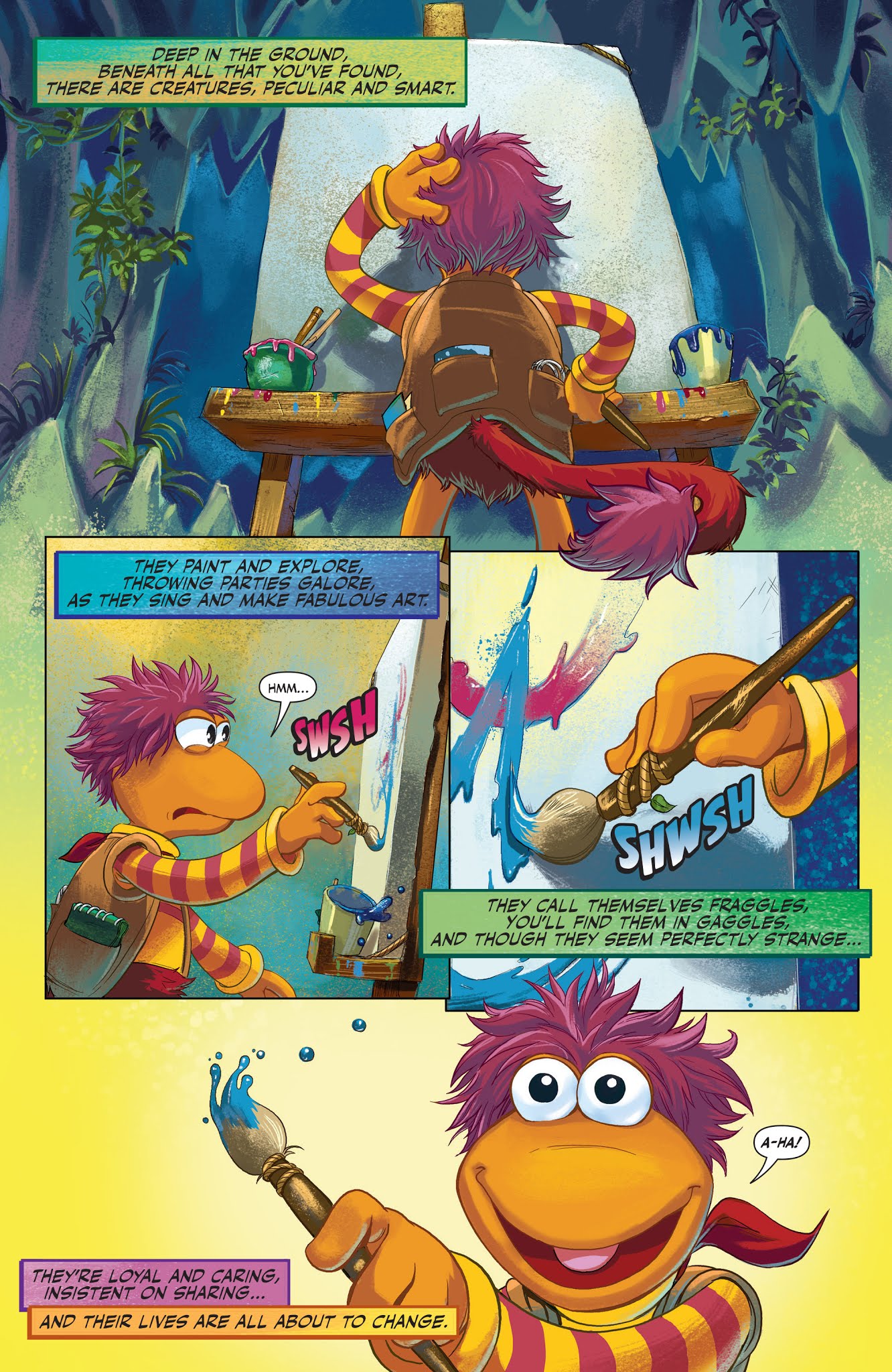 Read online Jim Henson's Fraggle Rock: Journey to the Everspring comic -  Issue #1 - 3