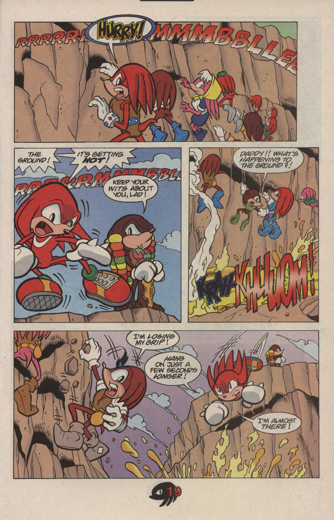 Read online Knuckles the Echidna comic -  Issue #10 - 27