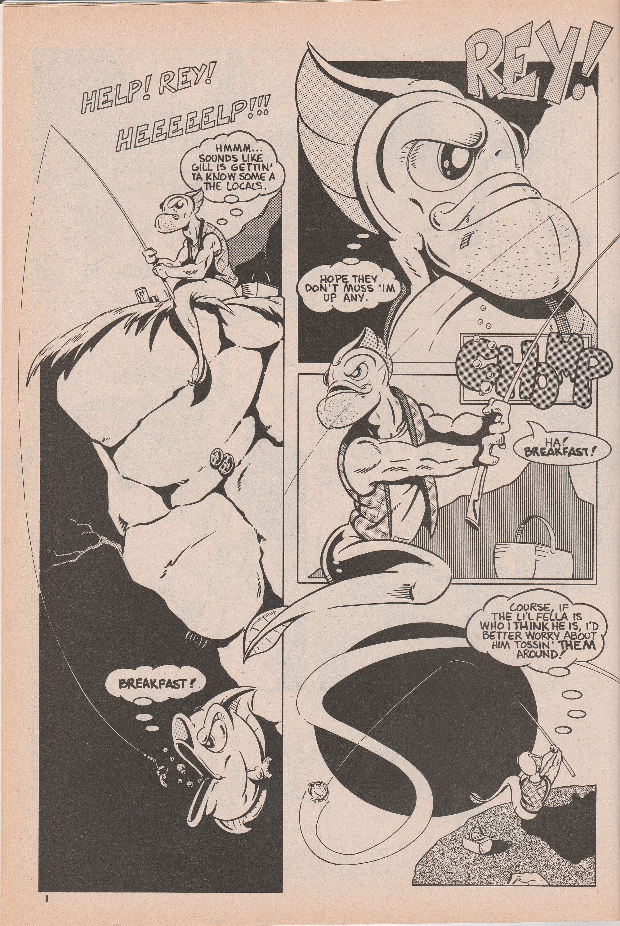 Read online The Fish Police comic -  Issue #11 - 10