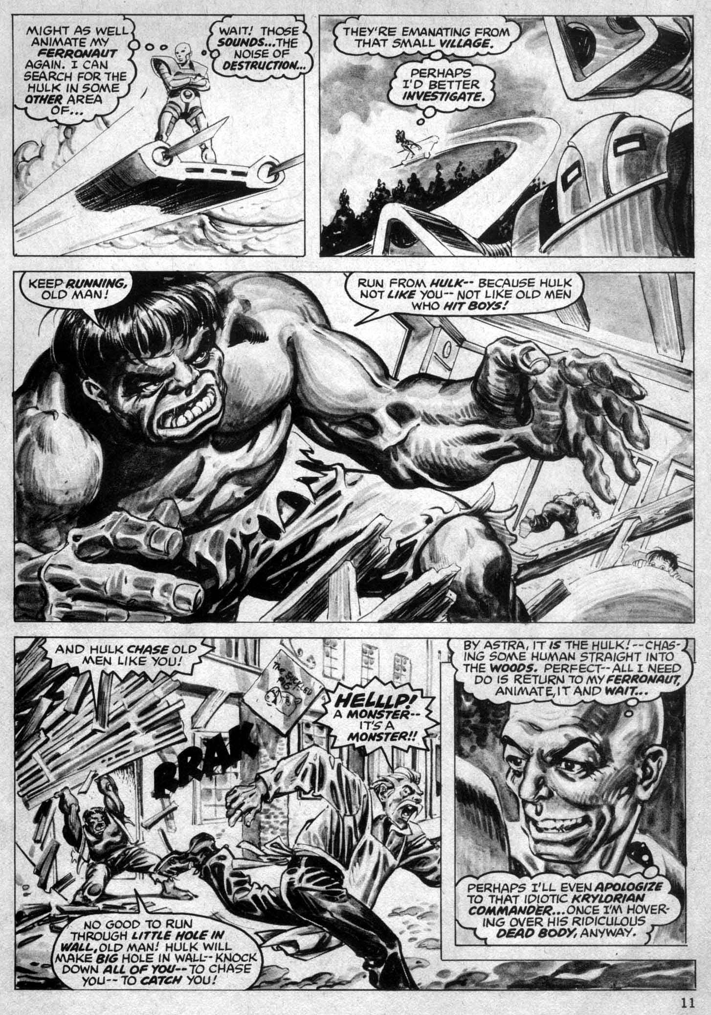 Read online The Rampaging Hulk comic -  Issue #3 - 11