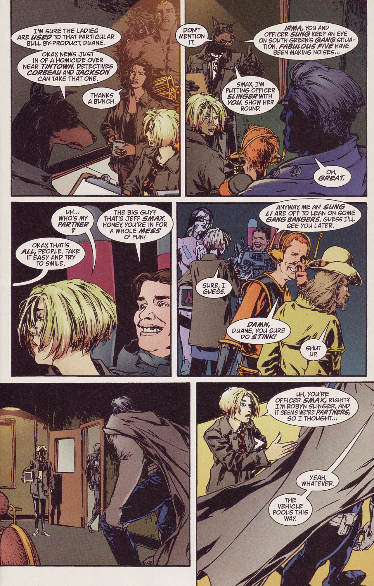 Read online Top 10 comic -  Issue #1 - 9