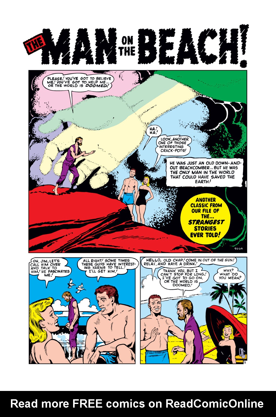 Read online Strange Tales (1951) comic -  Issue #4 - 20