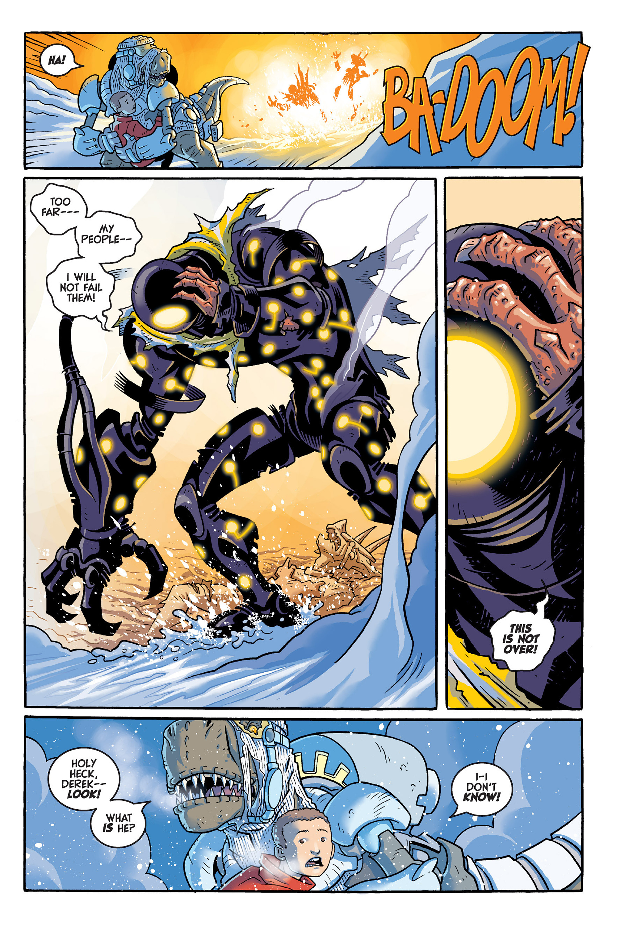 Read online Super Dinosaur (2011) comic -  Issue # _TPB 1 - 64