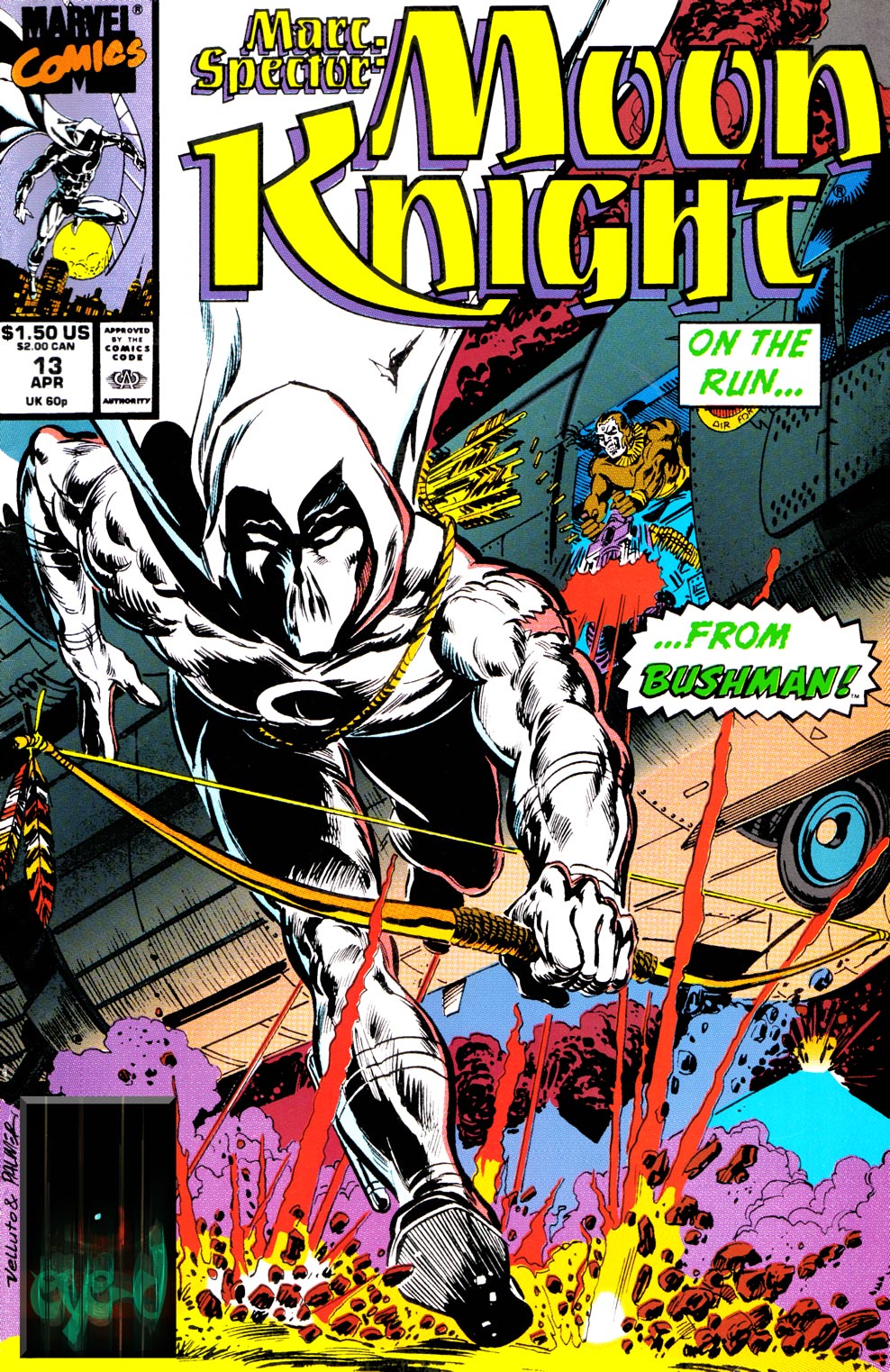 Read online Marc Spector: Moon Knight comic -  Issue #13 - 1