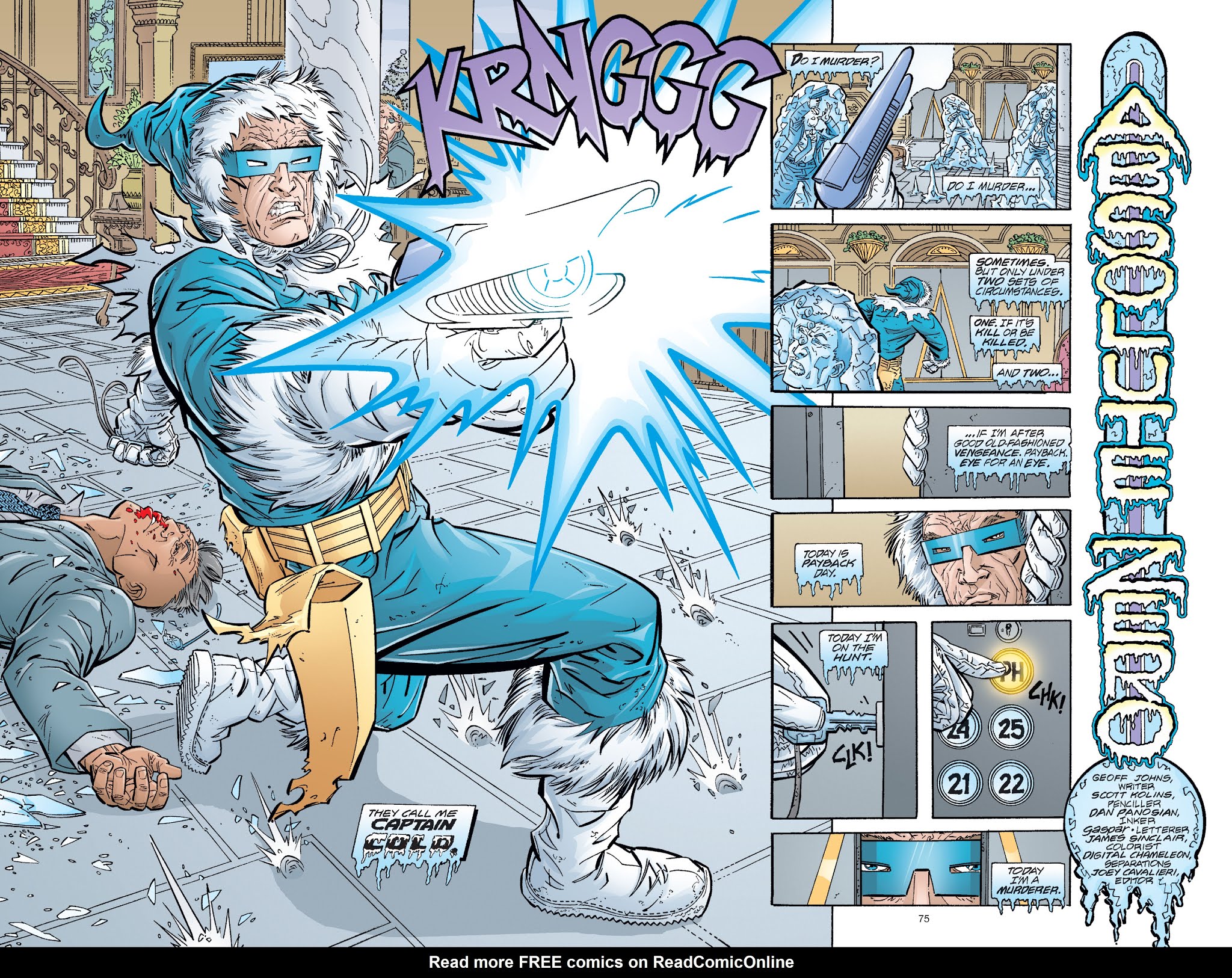 Read online Flash Rogues: Captain Cold comic -  Issue # TPB (Part 1) - 75