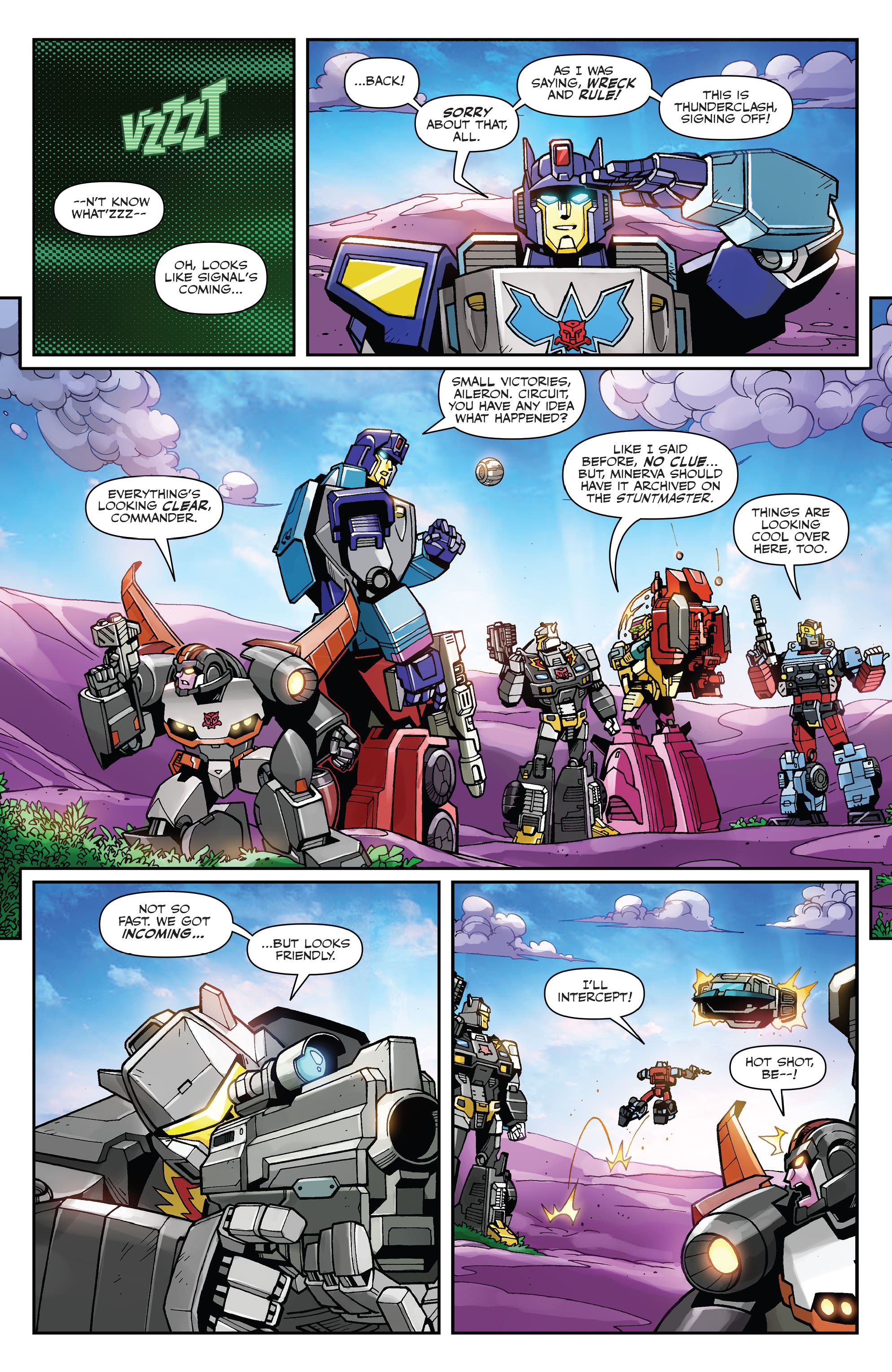 Read online Transformers: Wreckers-Tread and Circuits comic -  Issue #1 - 12