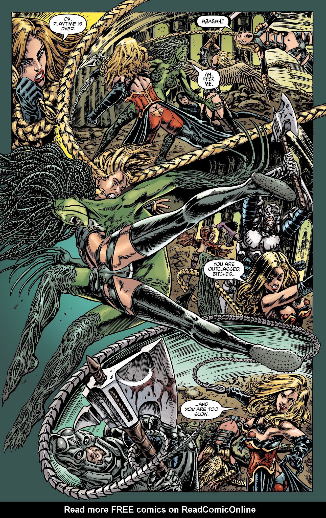 Read online UnHoly comic -  Issue #5 - 12