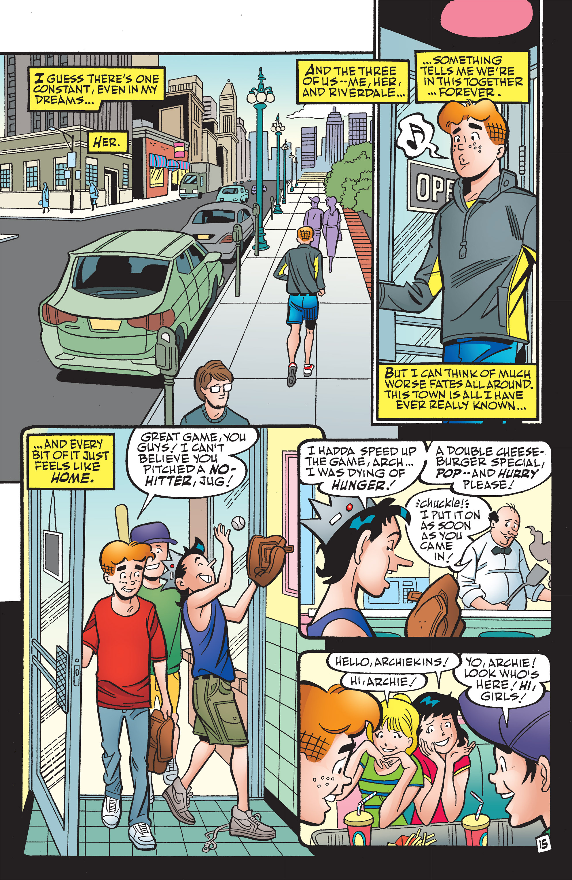 Read online The Death of Archie: A Life Celebrated comic -  Issue # TPB - 30