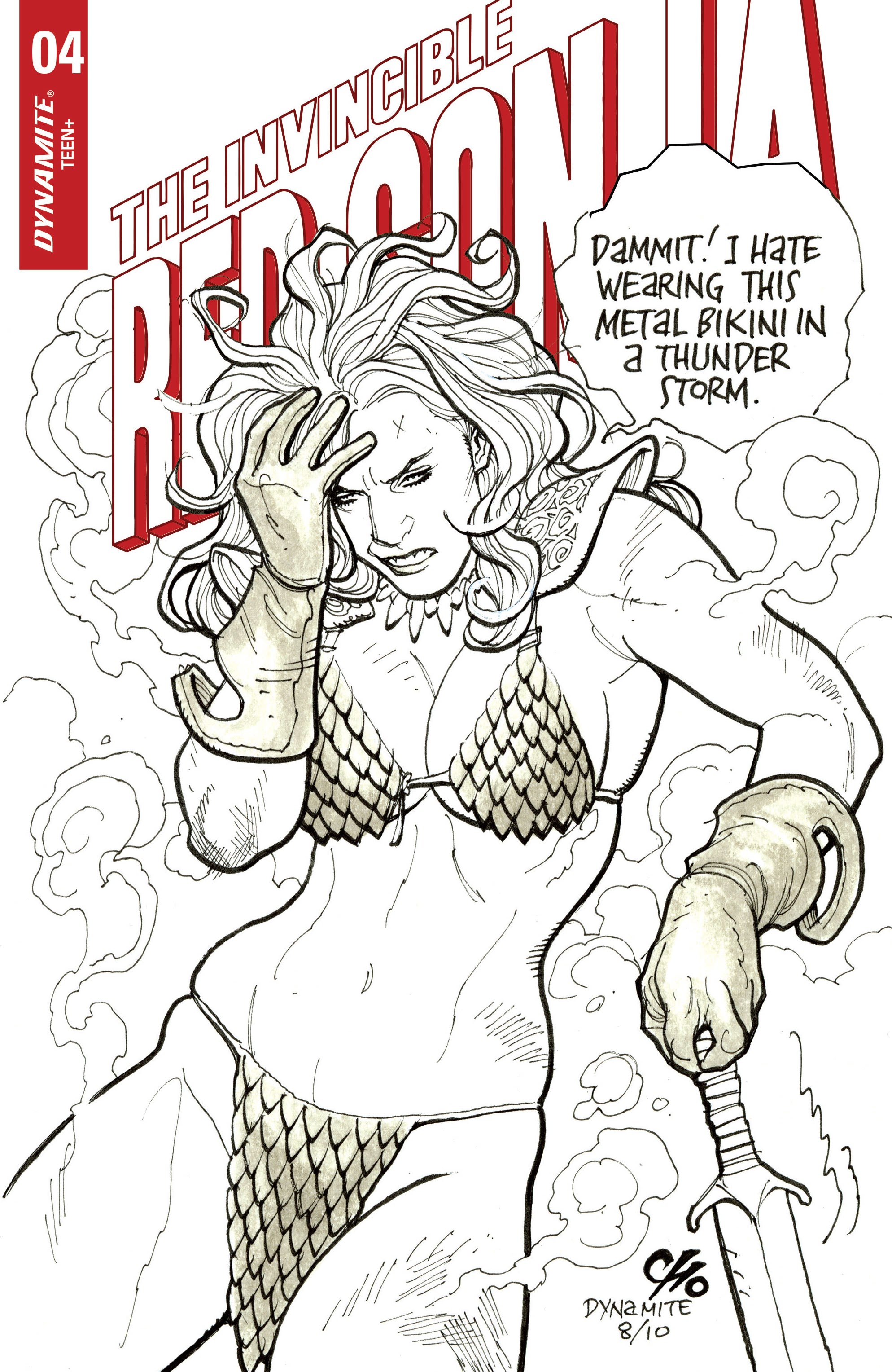 Read online The Invincible Red Sonja comic -  Issue #4 - 4