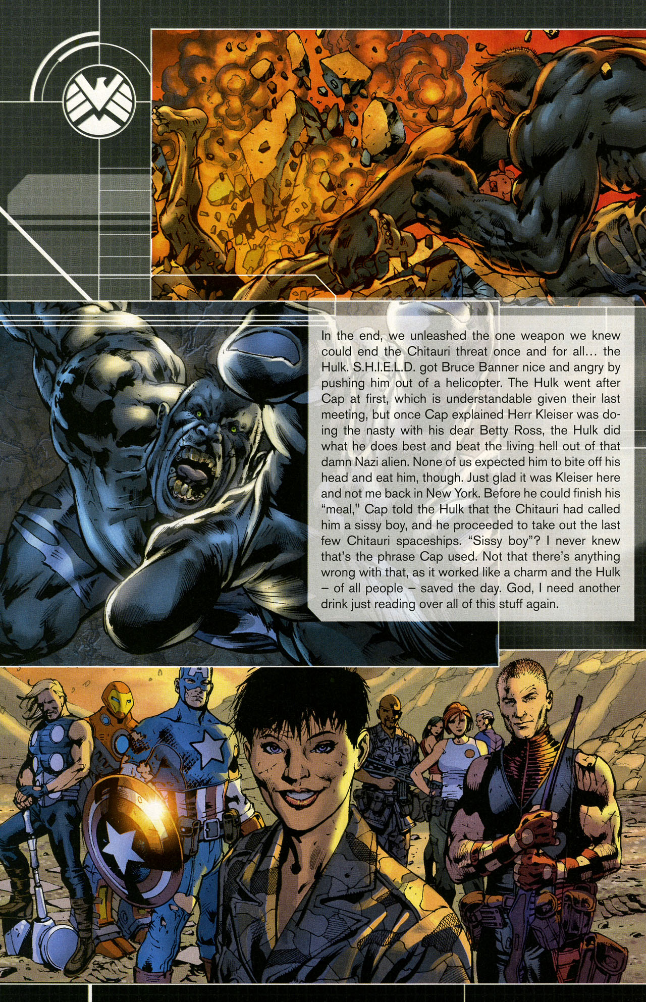 Read online Ultimates Saga comic -  Issue # Full - 14