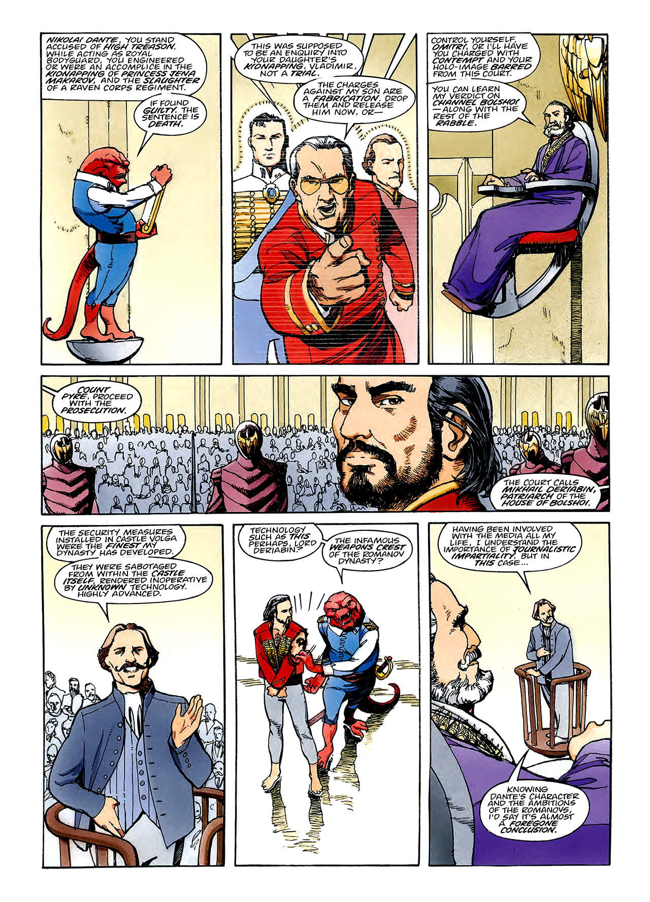 Read online Nikolai Dante comic -  Issue # TPB 3 - 86