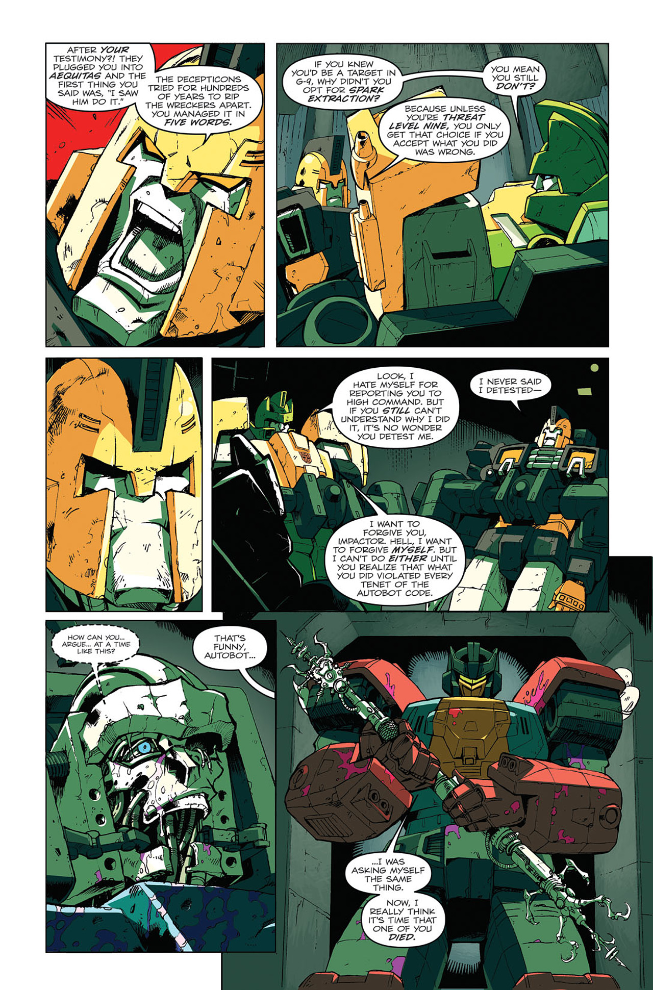Read online Transformers: Last Stand of The Wreckers comic -  Issue #4 - 11