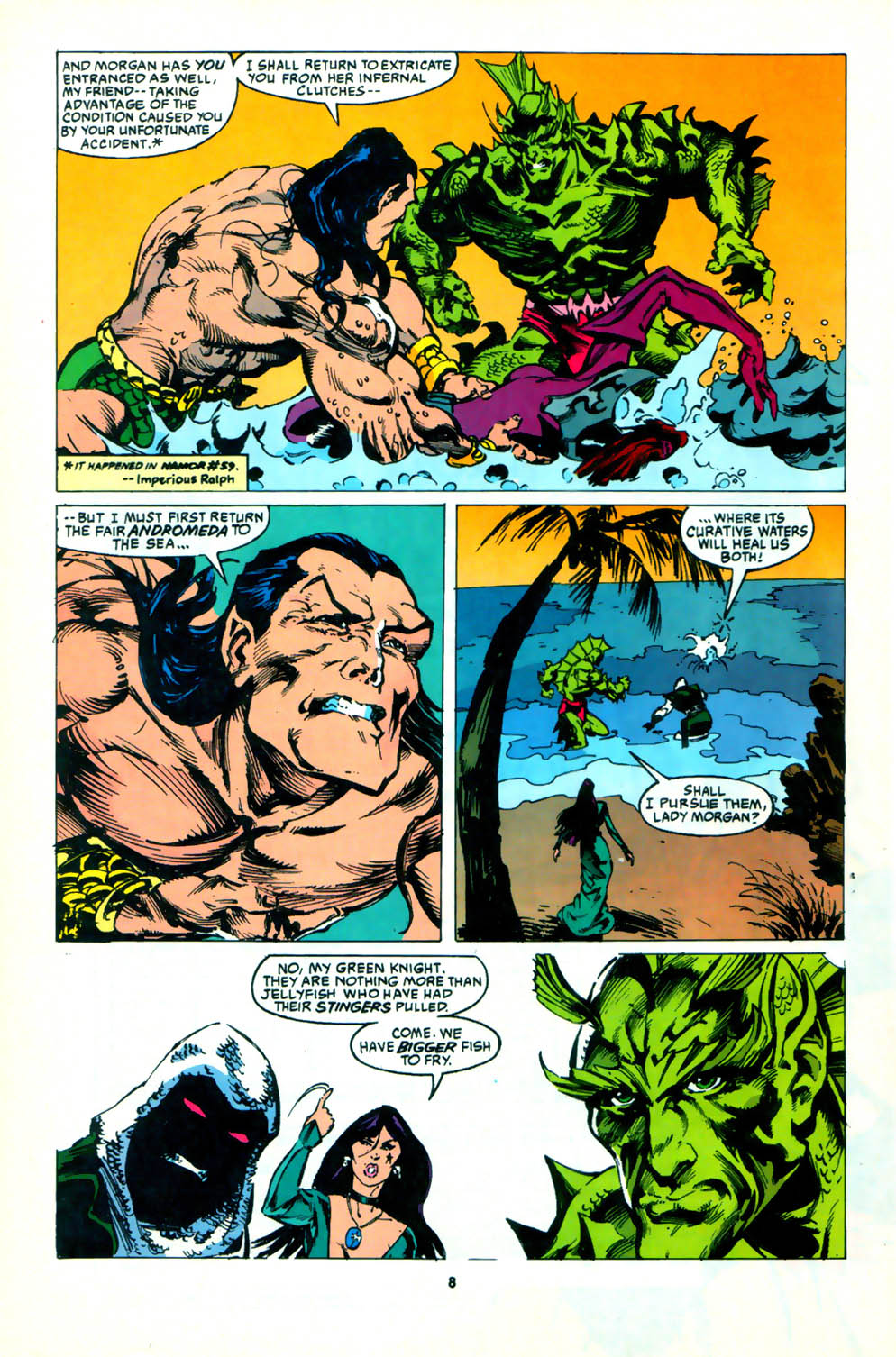 Read online Namor, The Sub-Mariner comic -  Issue #62 - 8