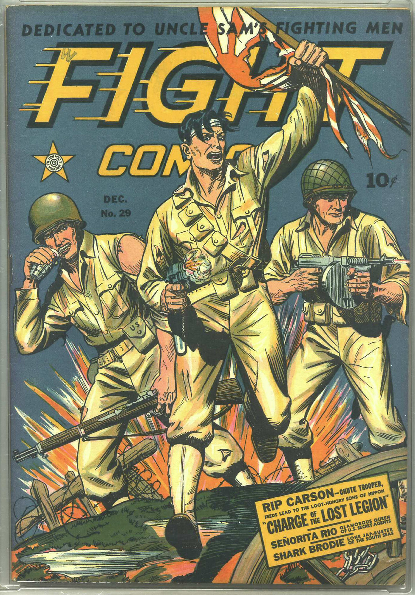 Read online Fight Comics comic -  Issue #29 - 1