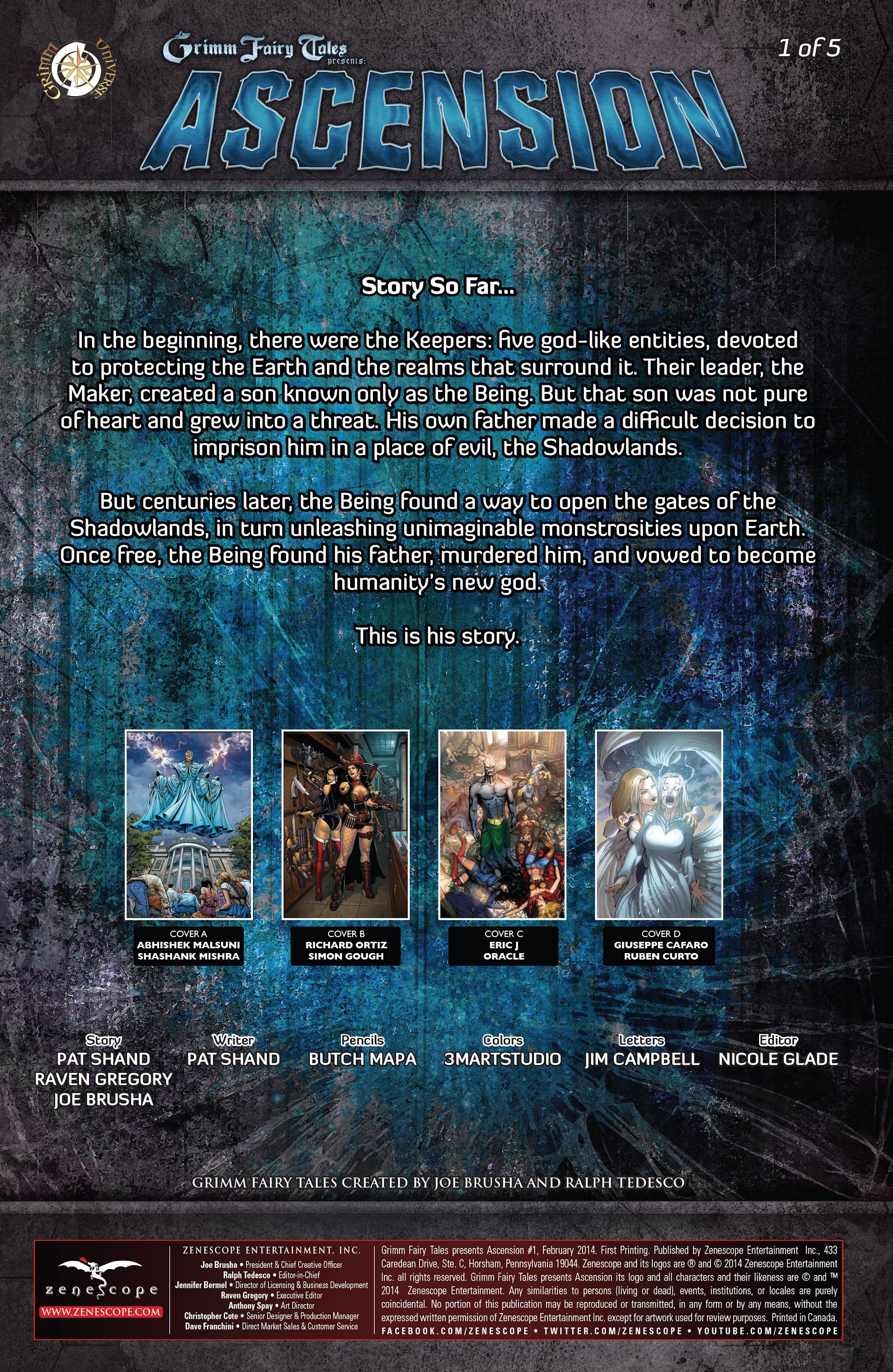 Read online Grimm Fairy Tales presents Ascension comic -  Issue #1 - 2