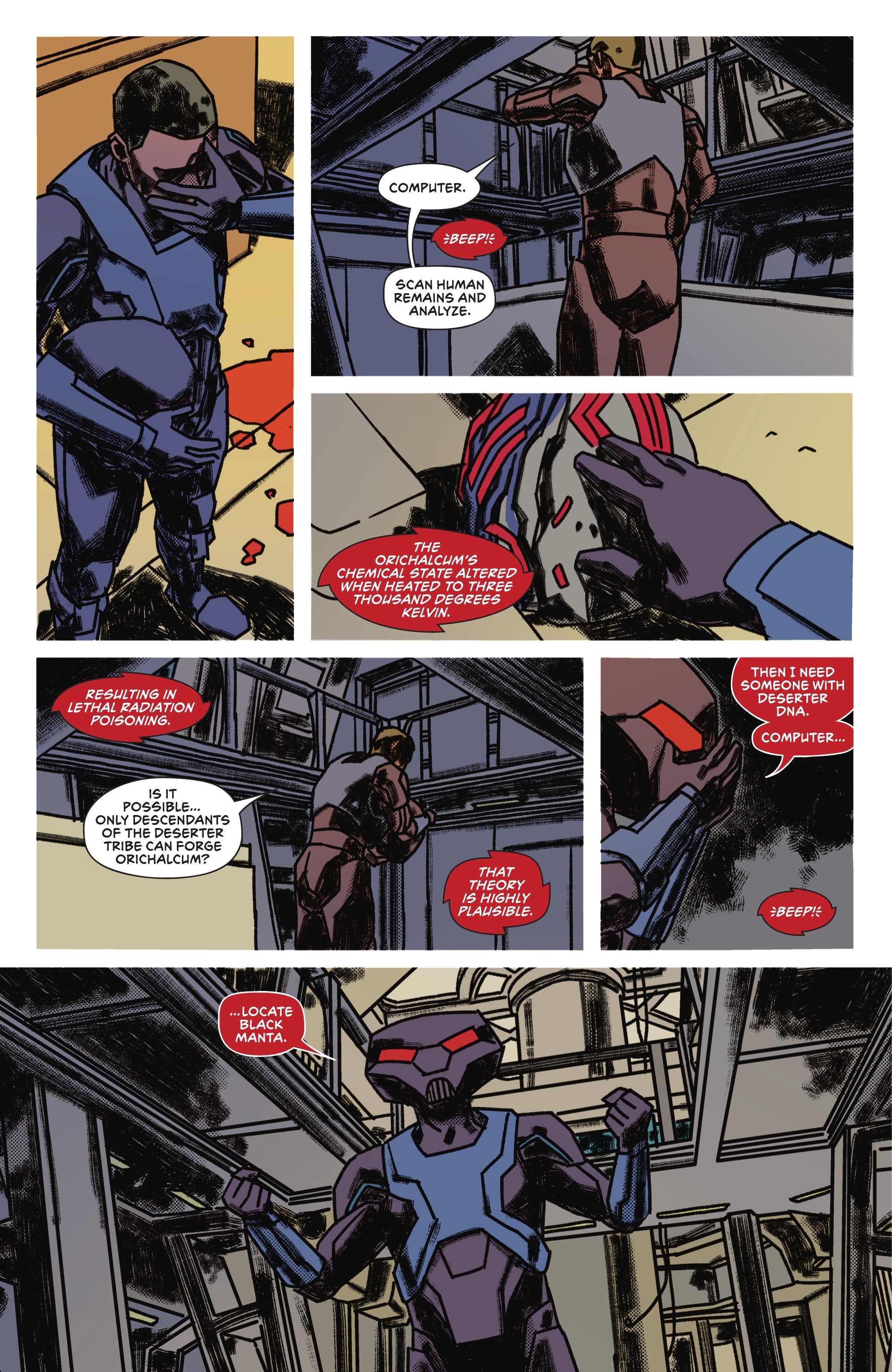 Read online Black Manta comic -  Issue #4 - 16