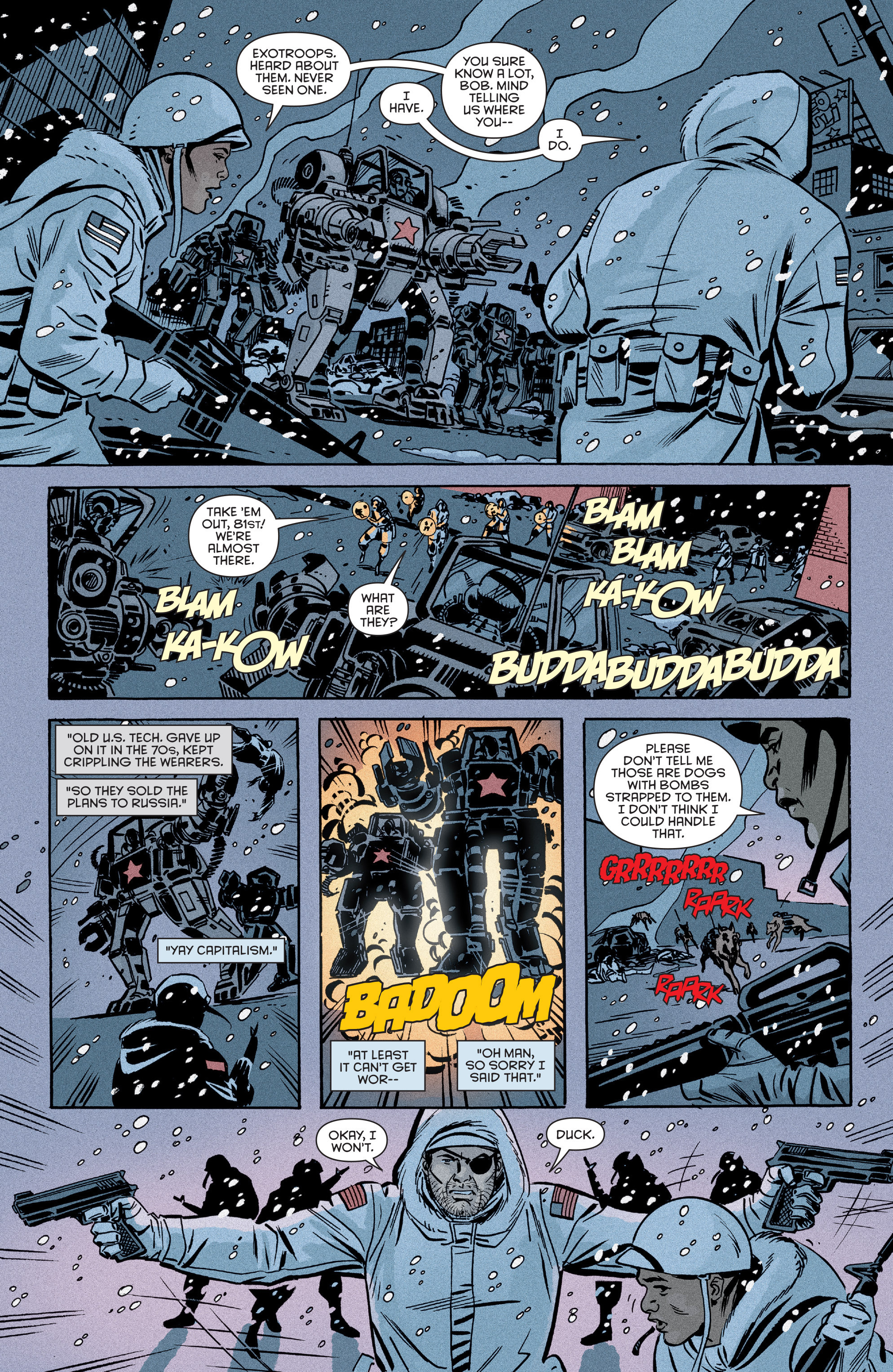 Read online Escape from New York comic -  Issue #6 - 12