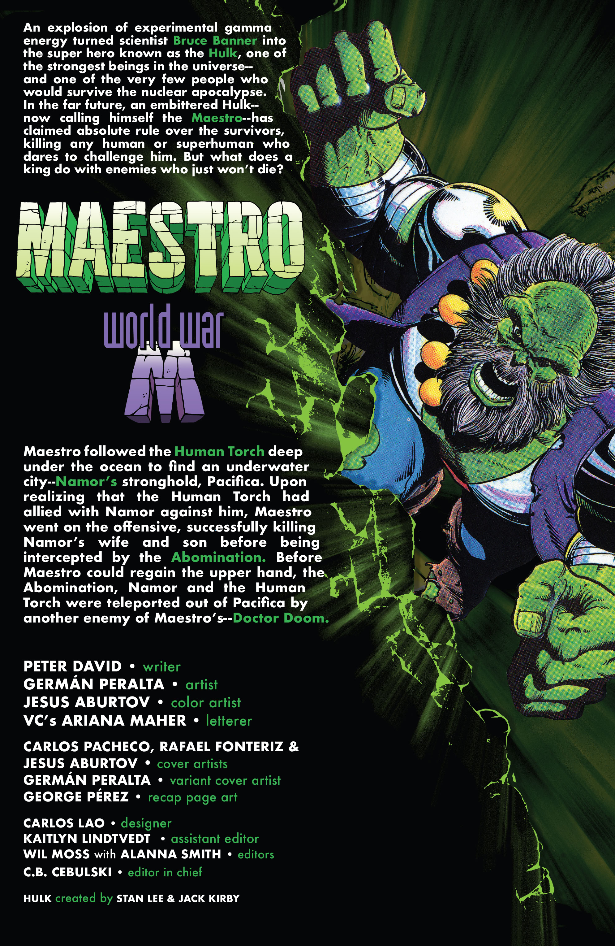 Read online Maestro: World War M comic -  Issue #3 - 2