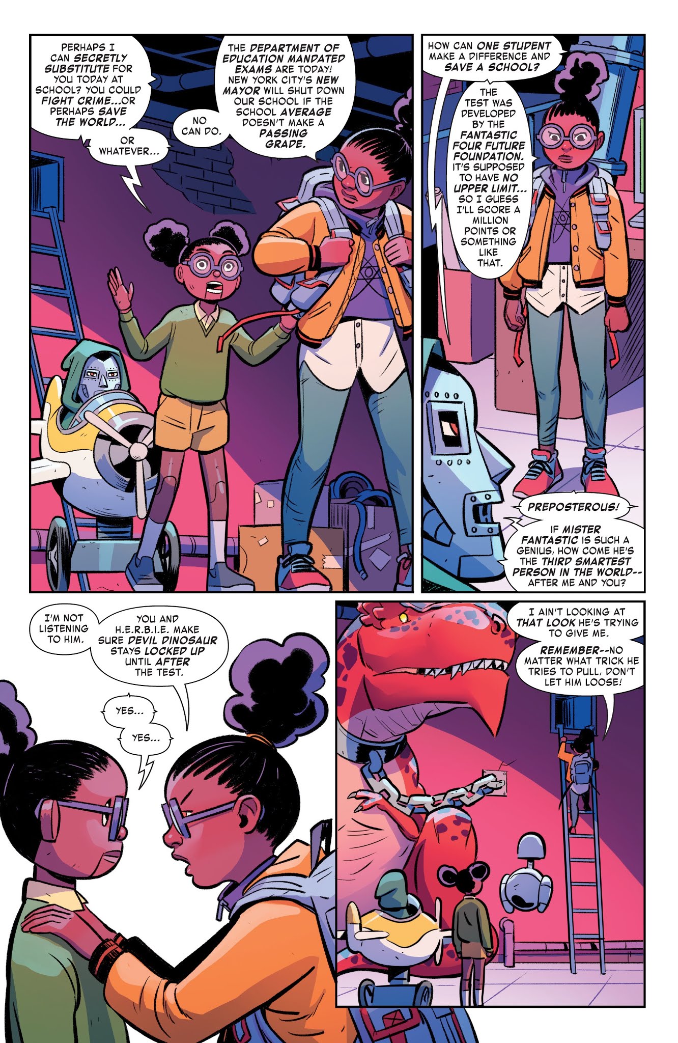 Read online Moon Girl And Devil Dinosaur comic -  Issue #36 - 5