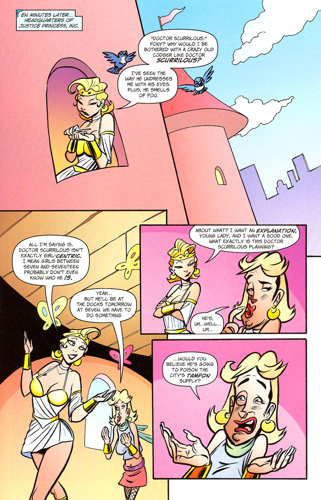 Read online Paul Jenkins' Sidekick comic -  Issue #3 - 17