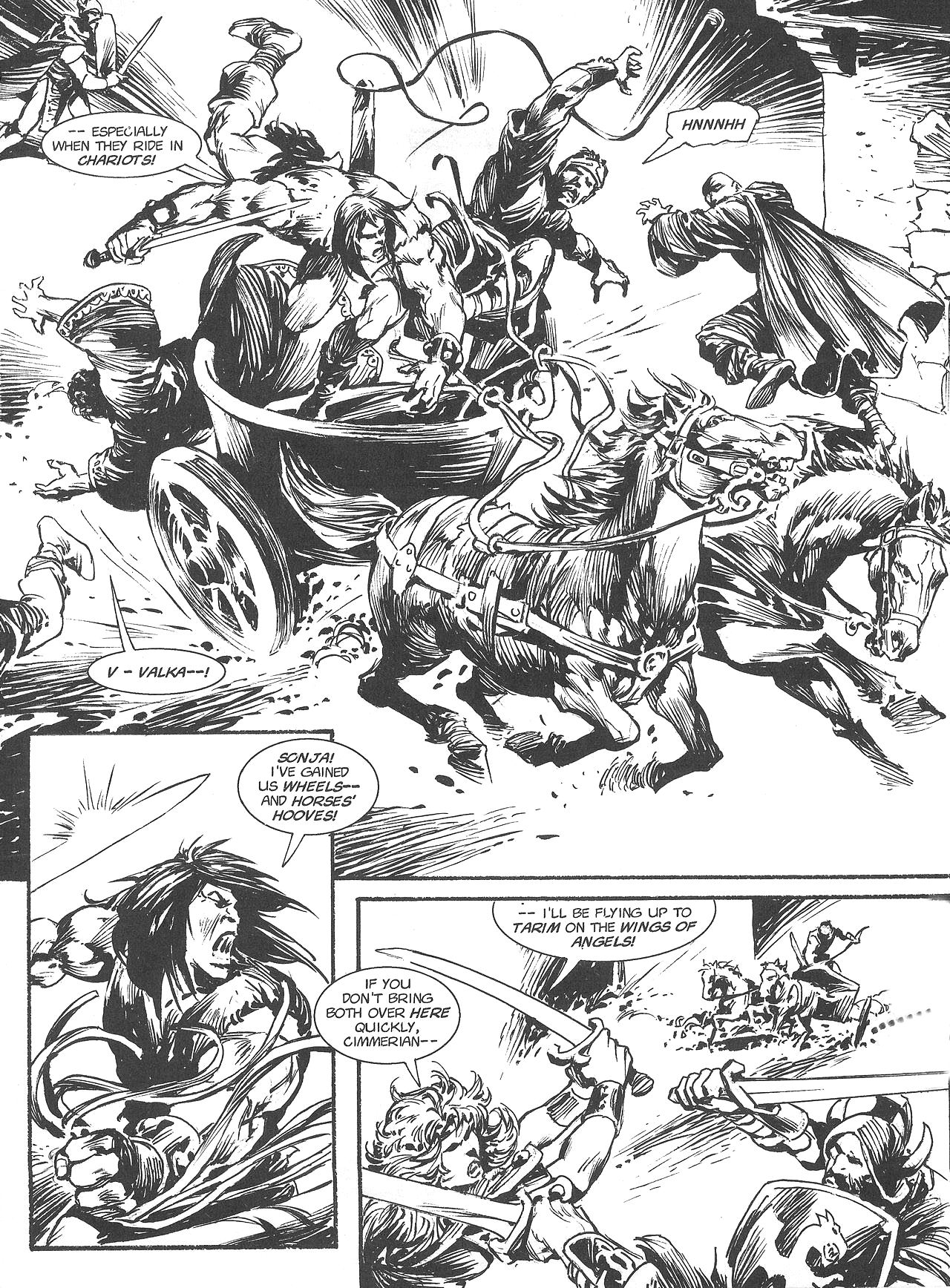 Read online The Savage Sword Of Conan comic -  Issue #226 - 6