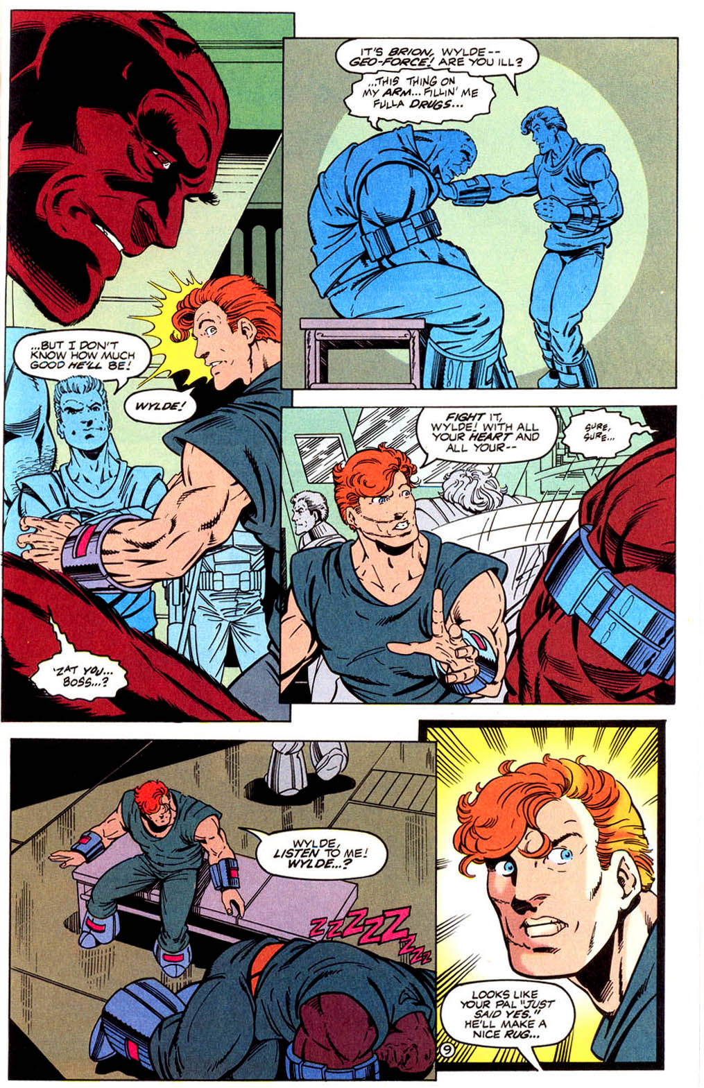 Read online Outsiders (1993) comic -  Issue #9 - 10