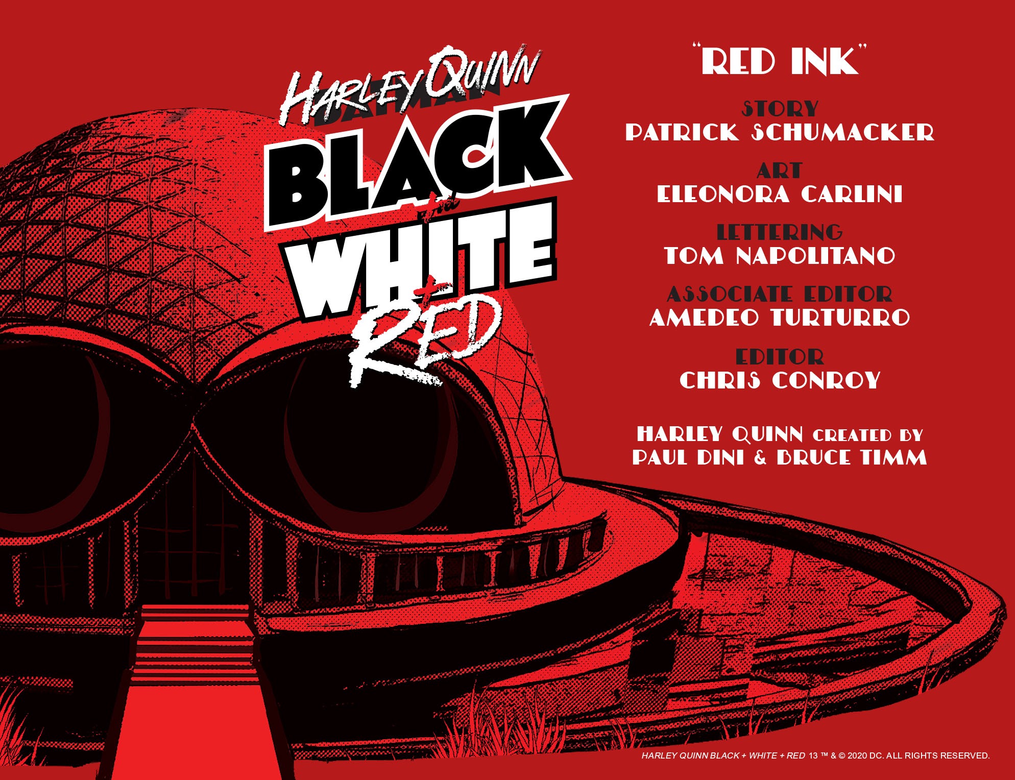 Read online Harley Quinn Black   White   Red comic -  Issue #13 - 3