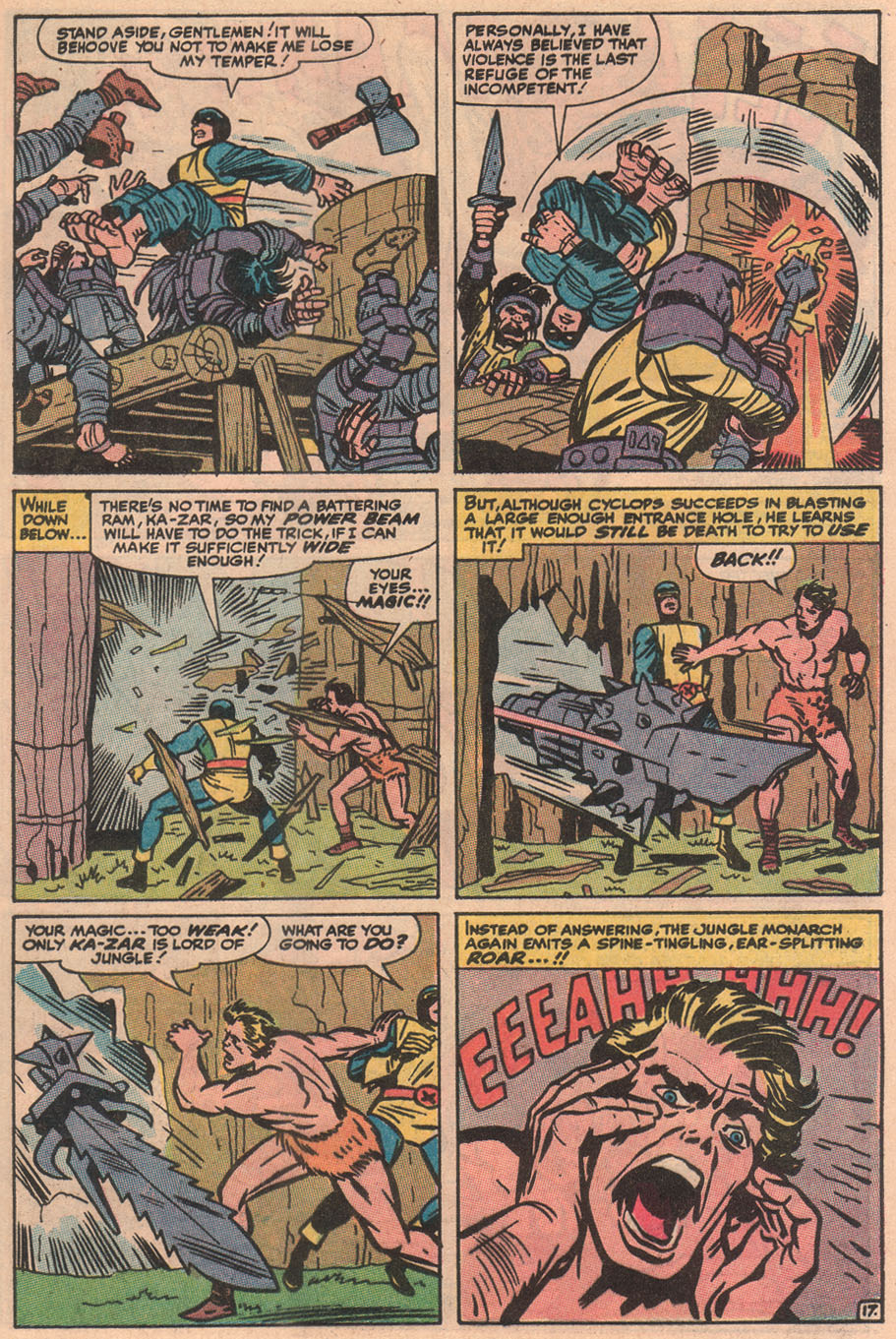 Read online Ka-Zar (1970) comic -  Issue #1 - 25