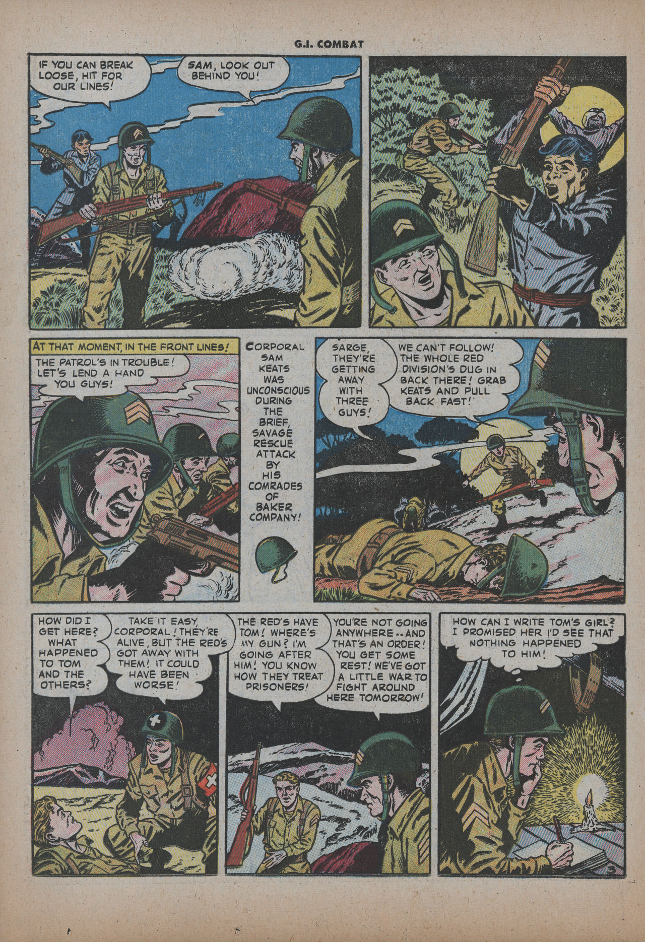 Read online G.I. Combat (1952) comic -  Issue #30 - 20