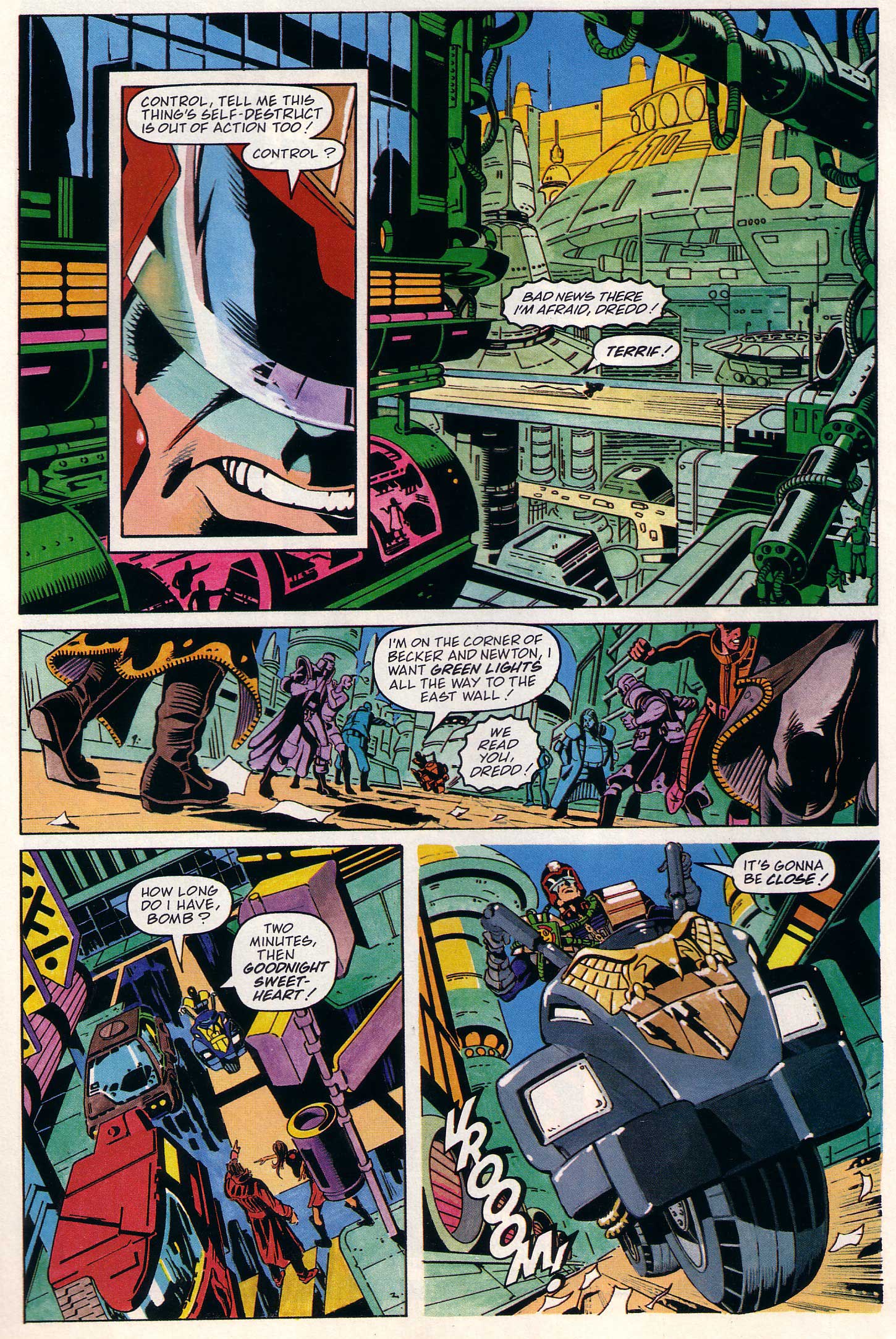 Read online Judge Dredd Lawman of the Future comic -  Issue #15 - 11