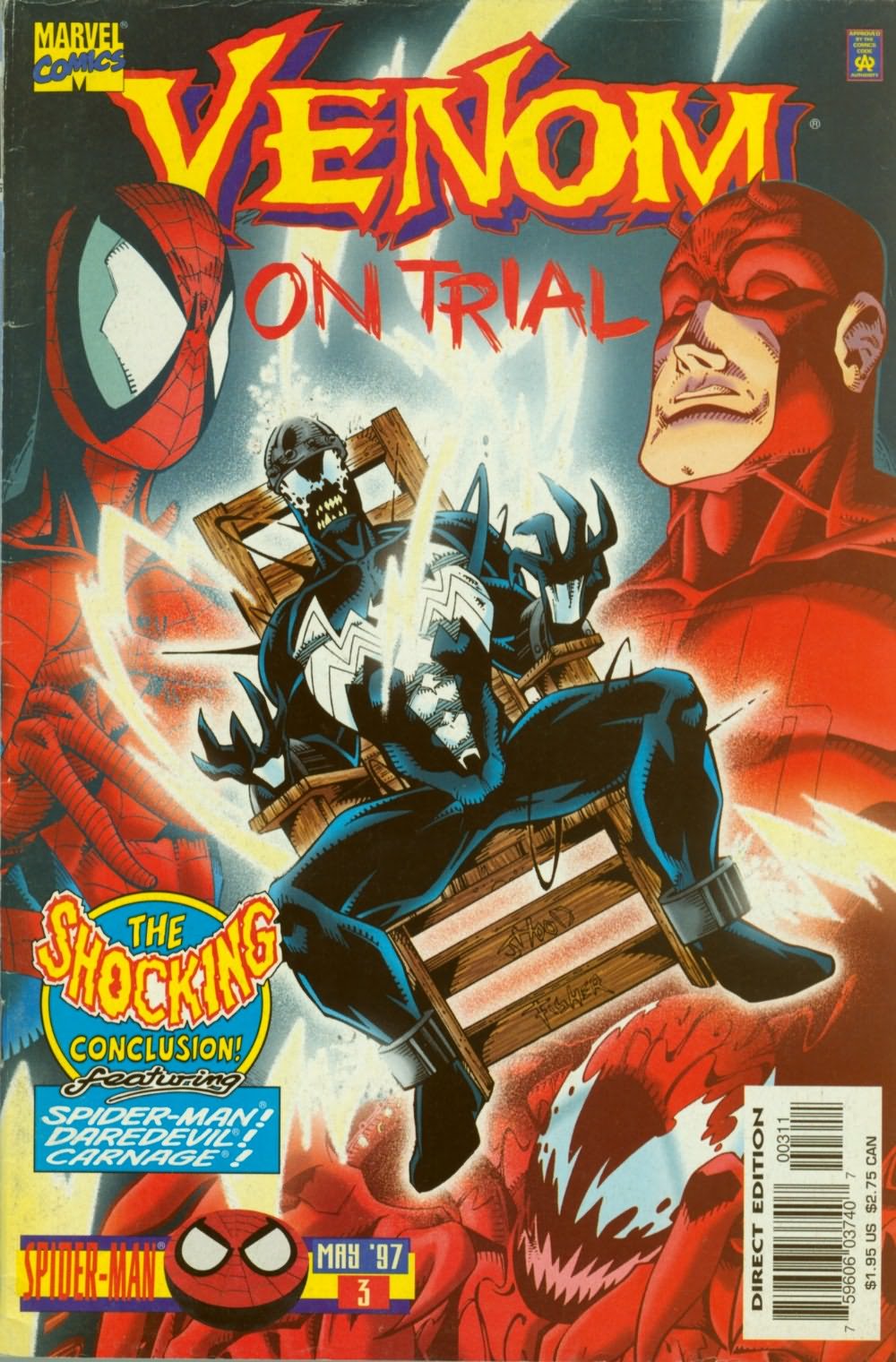 Read online Venom: On Trial comic -  Issue #3 - 1