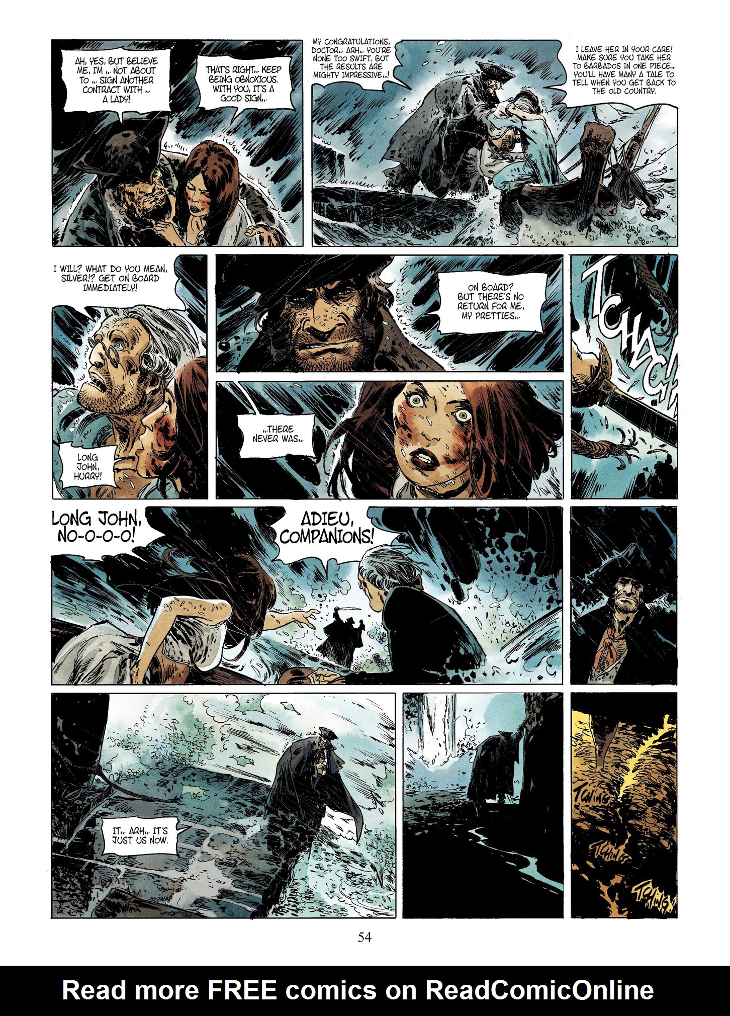 Read online Long John Silver comic -  Issue #4 - 56