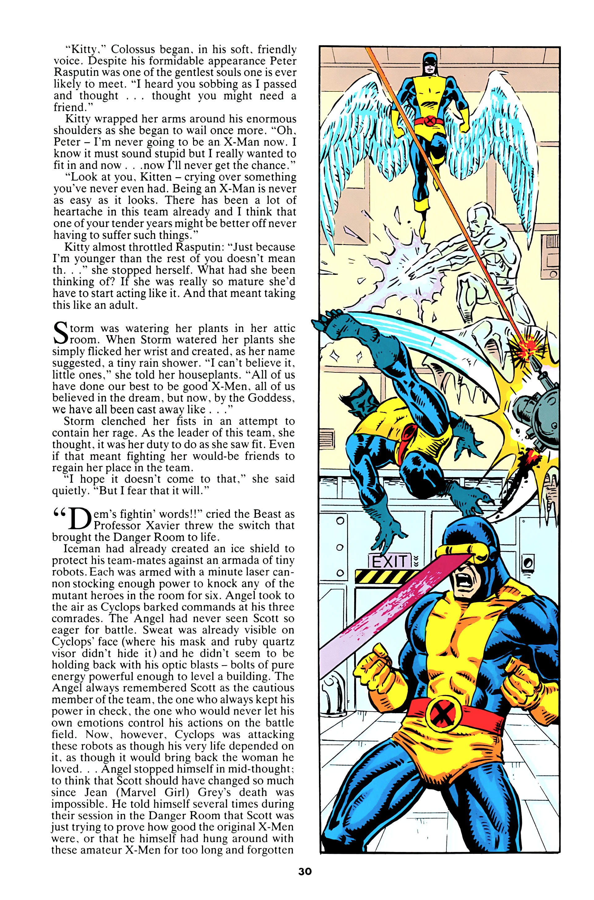 Read online X-Men Annual UK comic -  Issue #1992 - 27