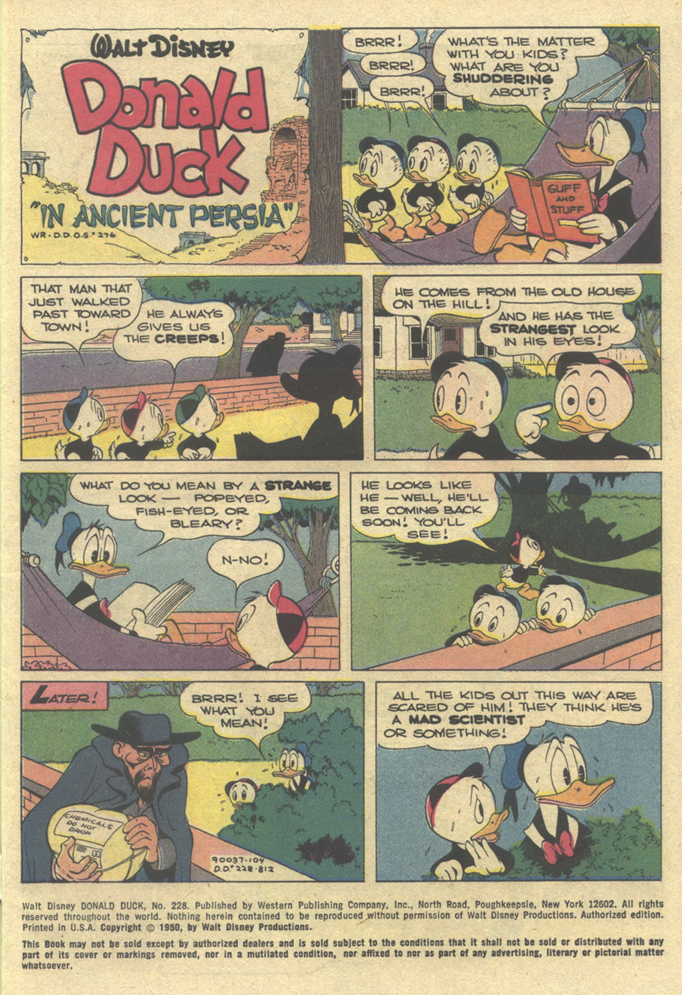 Read online Walt Disney's Donald Duck (1952) comic -  Issue #228 - 3