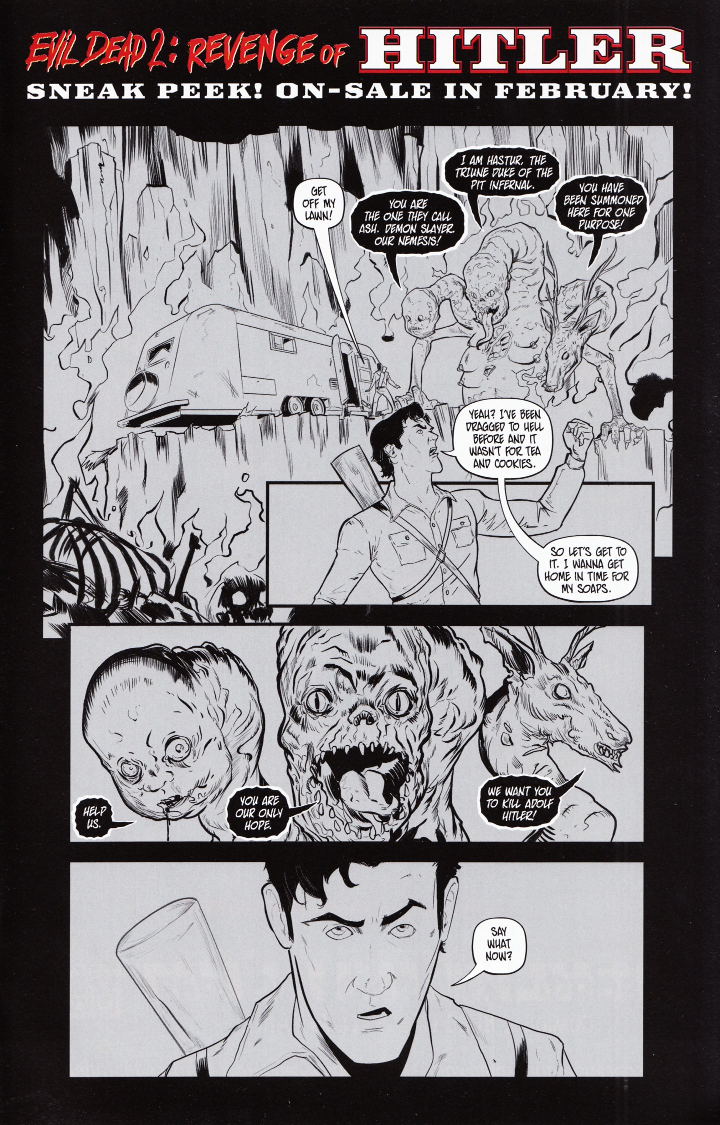 Read online Evil Dead 2: Cradle of the Damned comic -  Issue #1 - 29